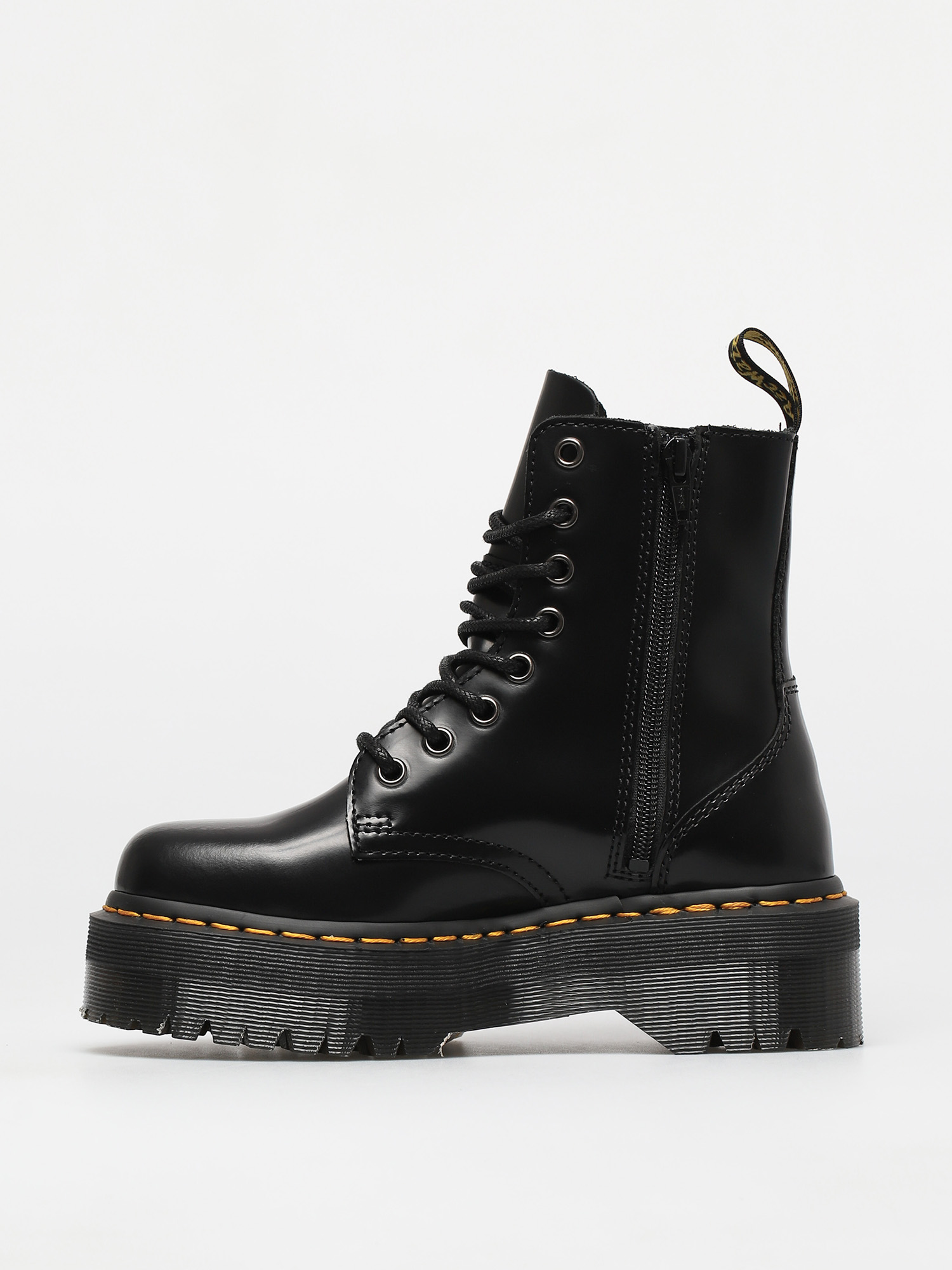 Topánky Dr. Martens Jadon (polished smooth black)