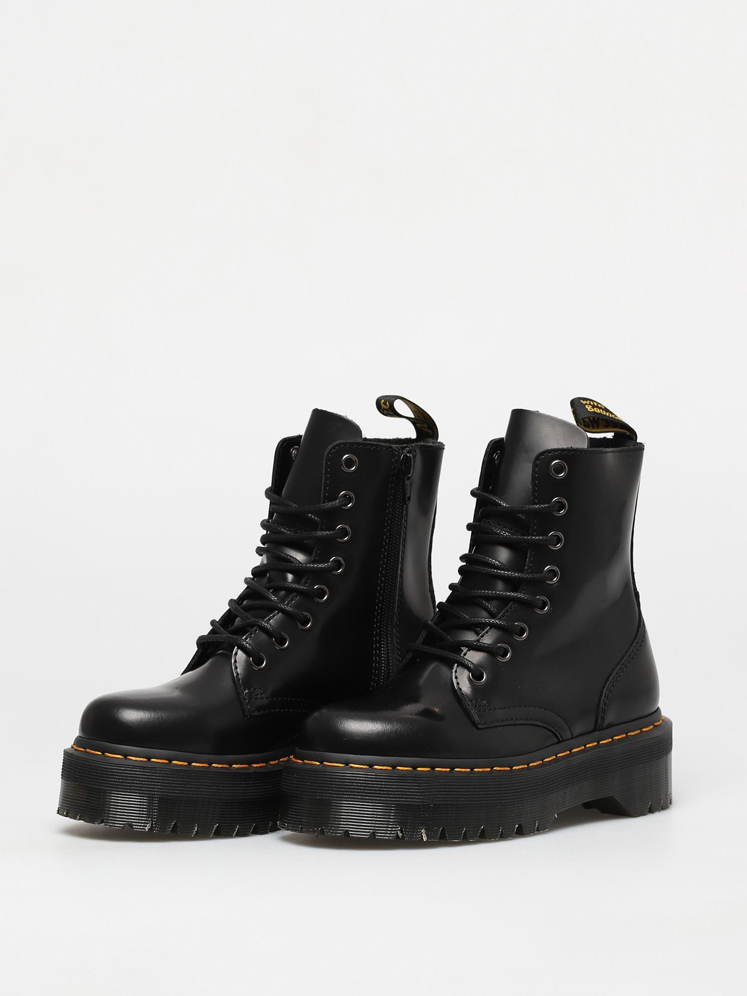 Topánky Dr. Martens Jadon (polished smooth black)
