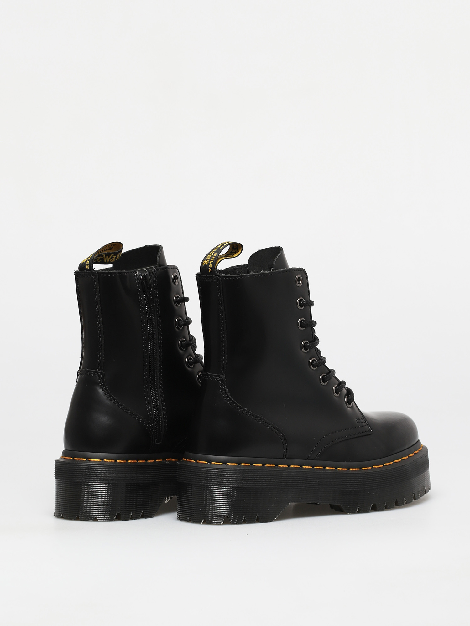 Topánky Dr. Martens Jadon (polished smooth black)