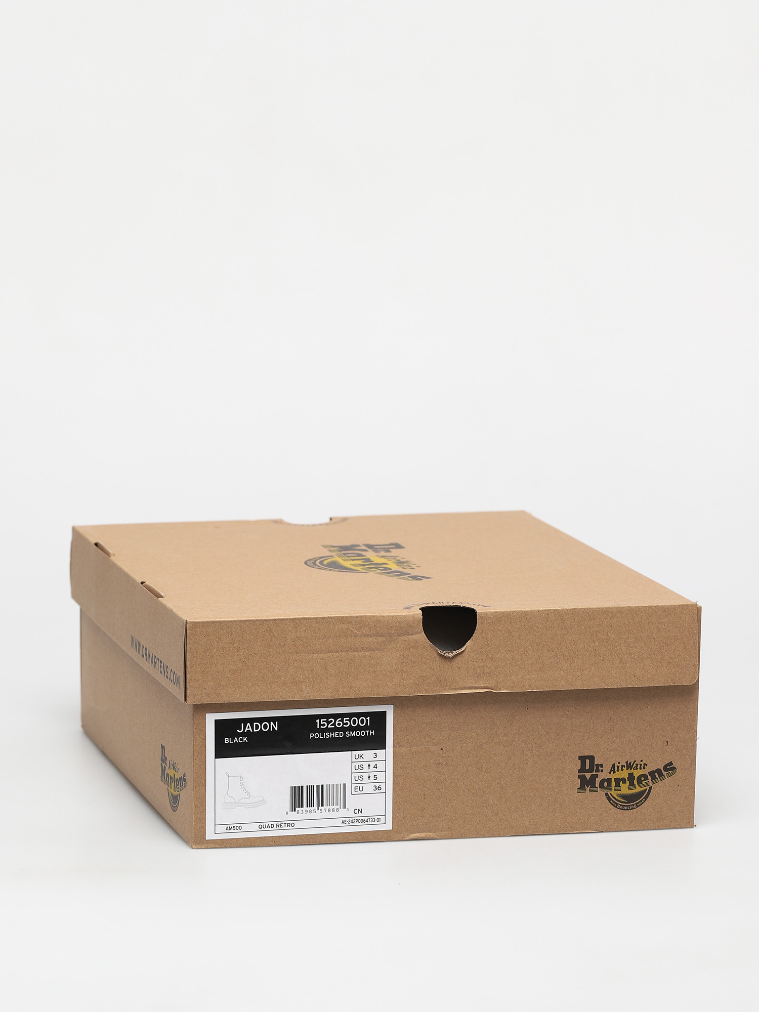 Topánky Dr. Martens Jadon (polished smooth black)