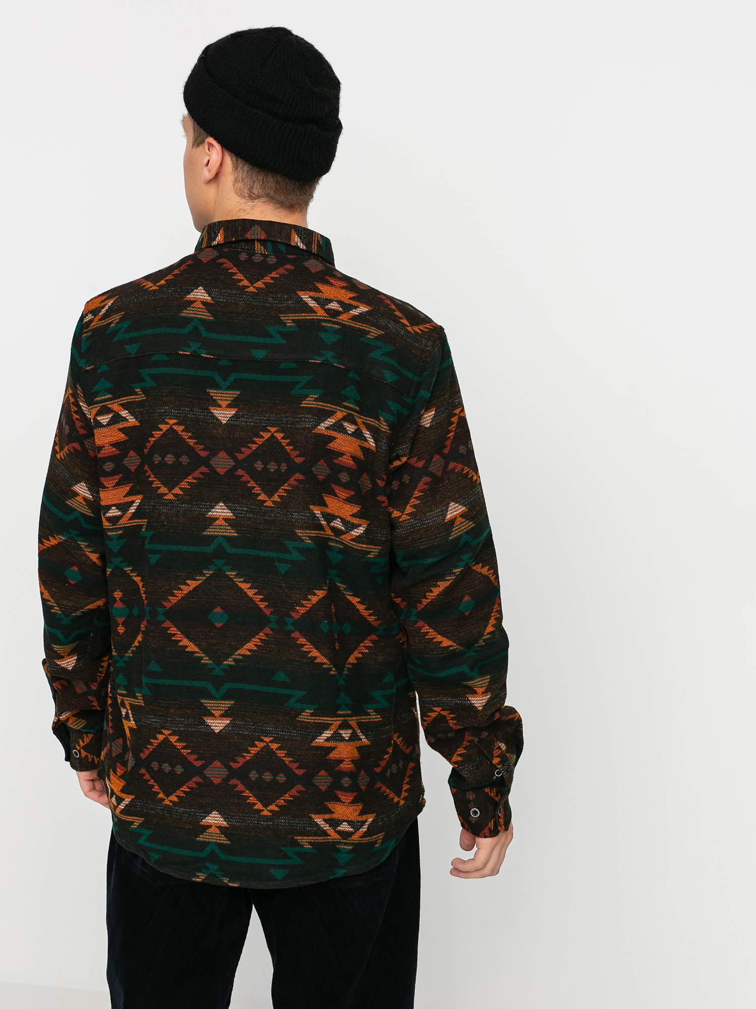 Košeľa Iriedaily Santania (petrol red)