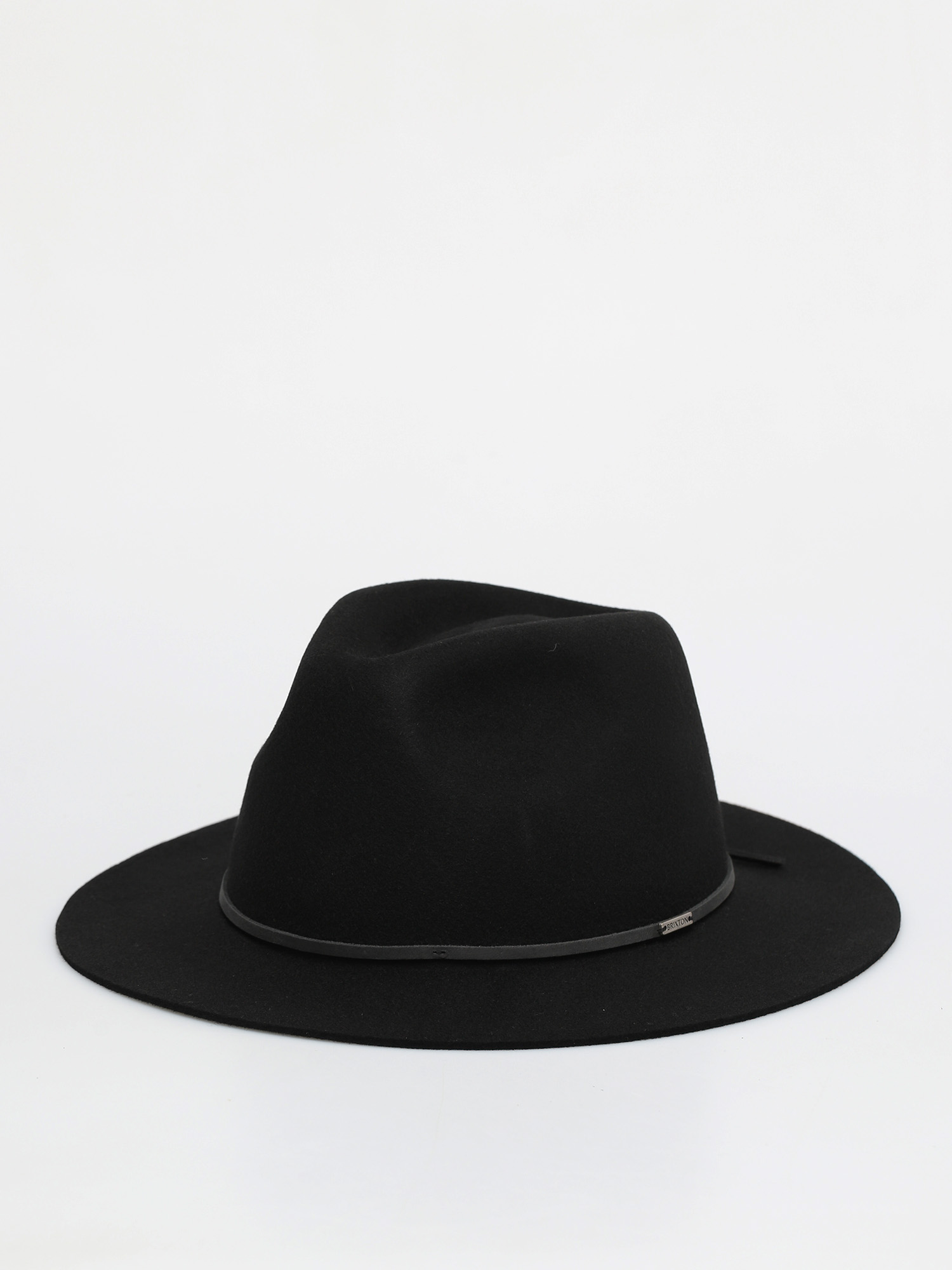 Klobúk Brixton Wesley Fedora (black)