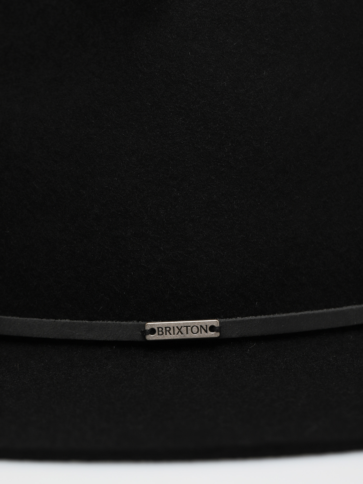 Klobúk Brixton Wesley Fedora (black)