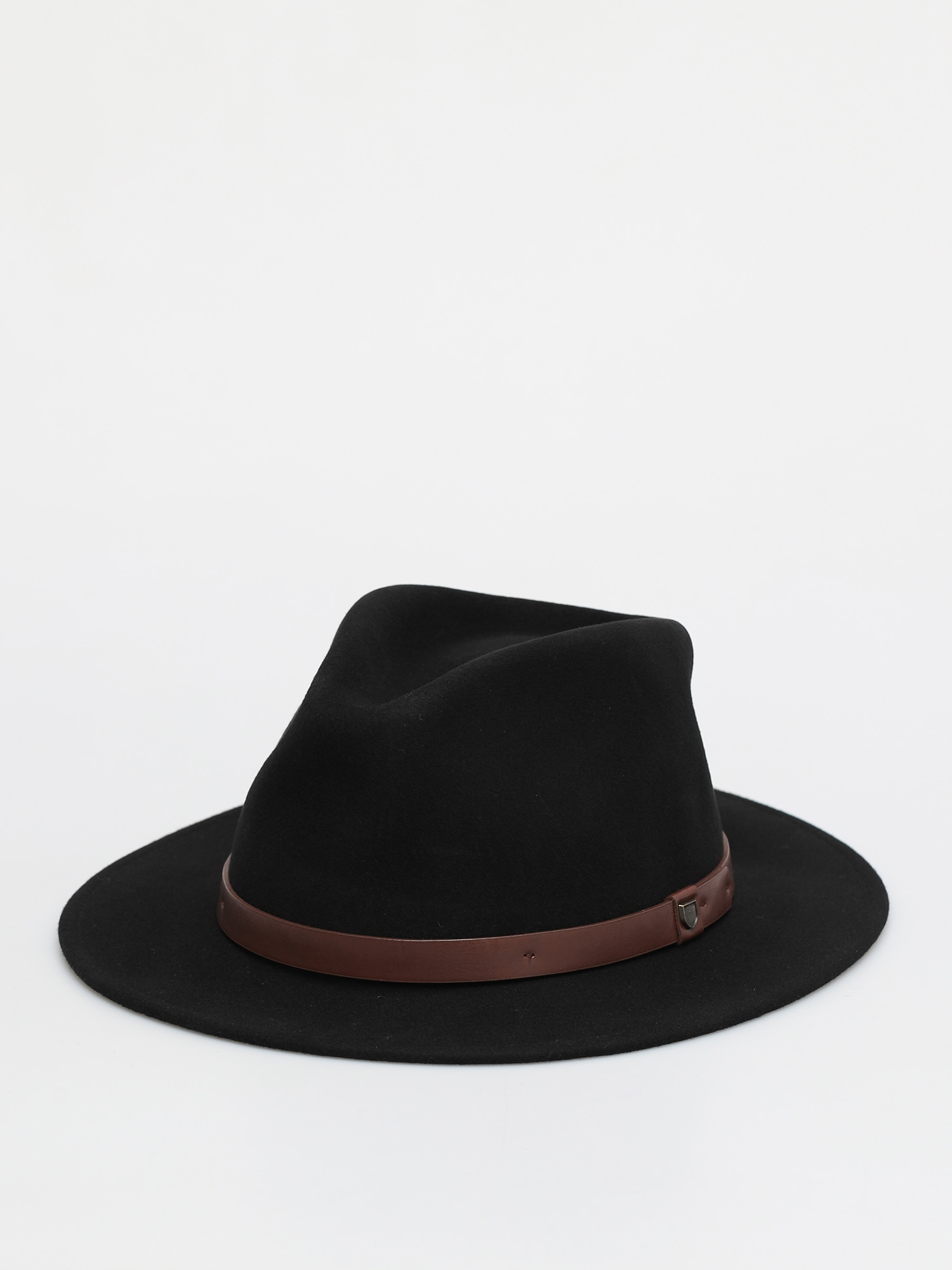 Klobúk Brixton Messer Fedora (black)