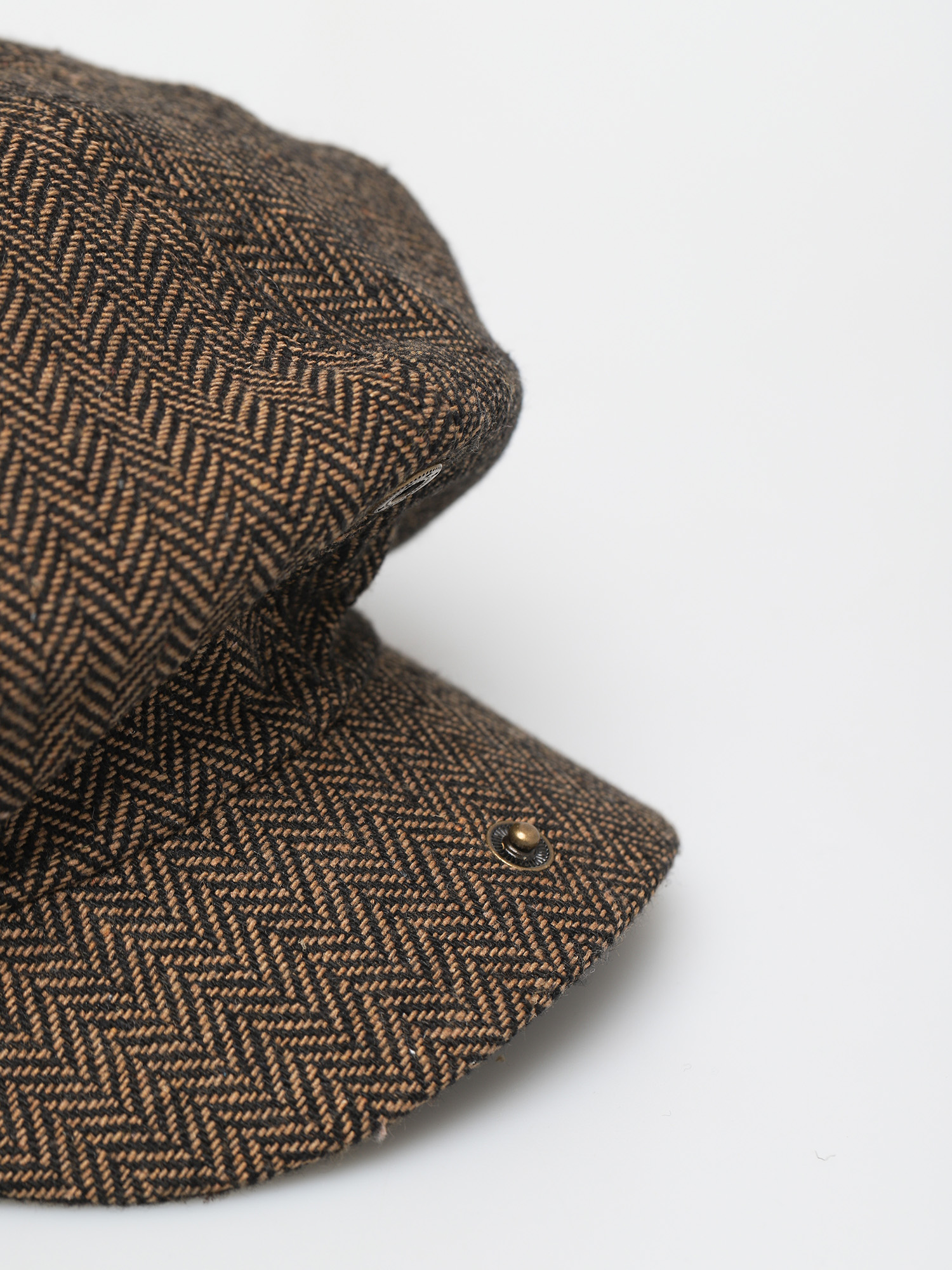 Klobúk so šiltom Brixton Brood Snap Cap (brown/khaki)