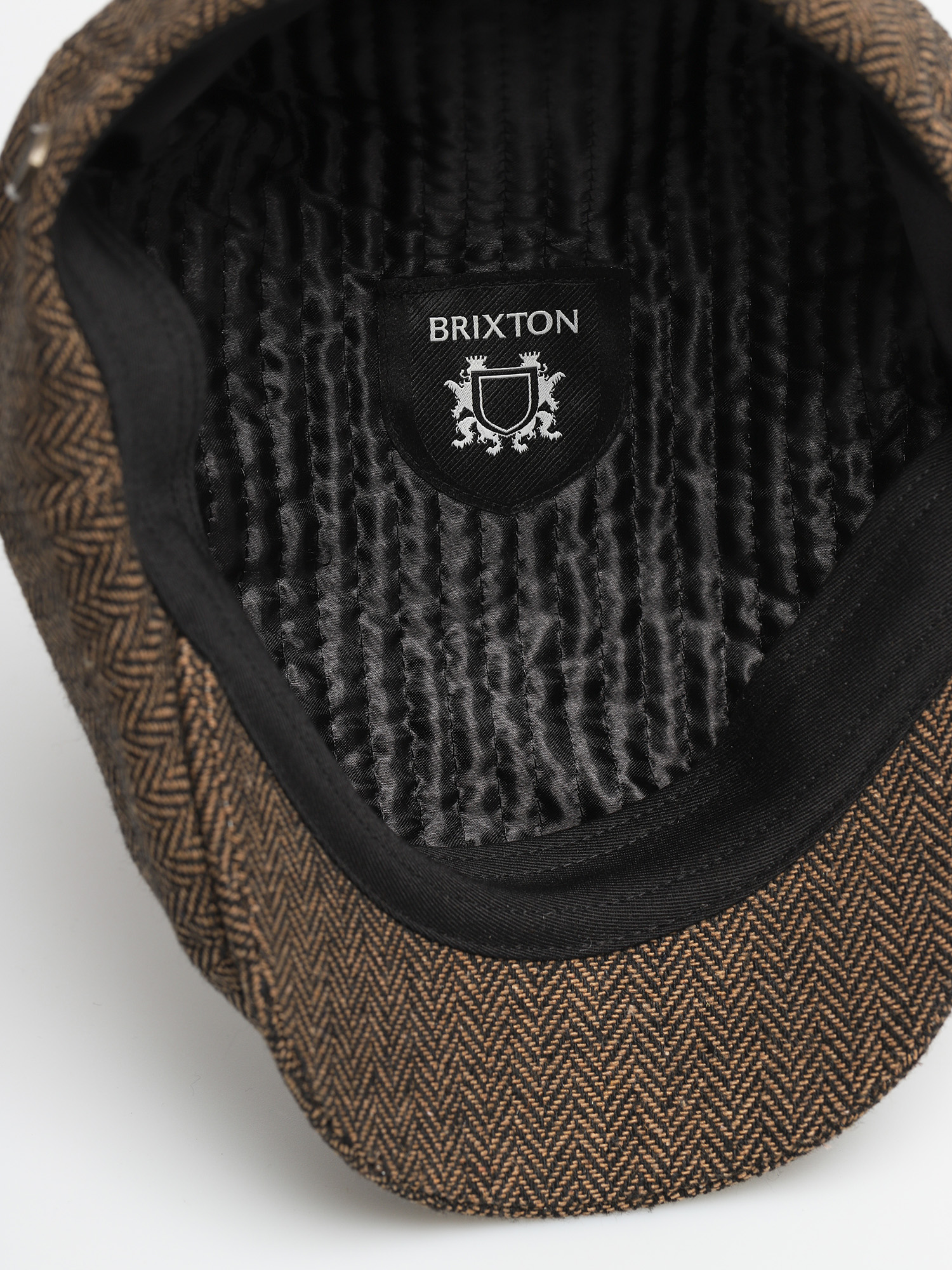 Klobúk so šiltom Brixton Brood Snap Cap (brown/khaki)