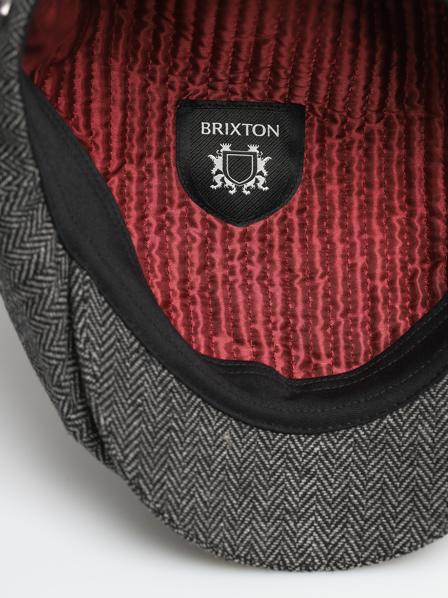 Klobúk so šiltom Brixton Brood Snap Cap (grey/black)