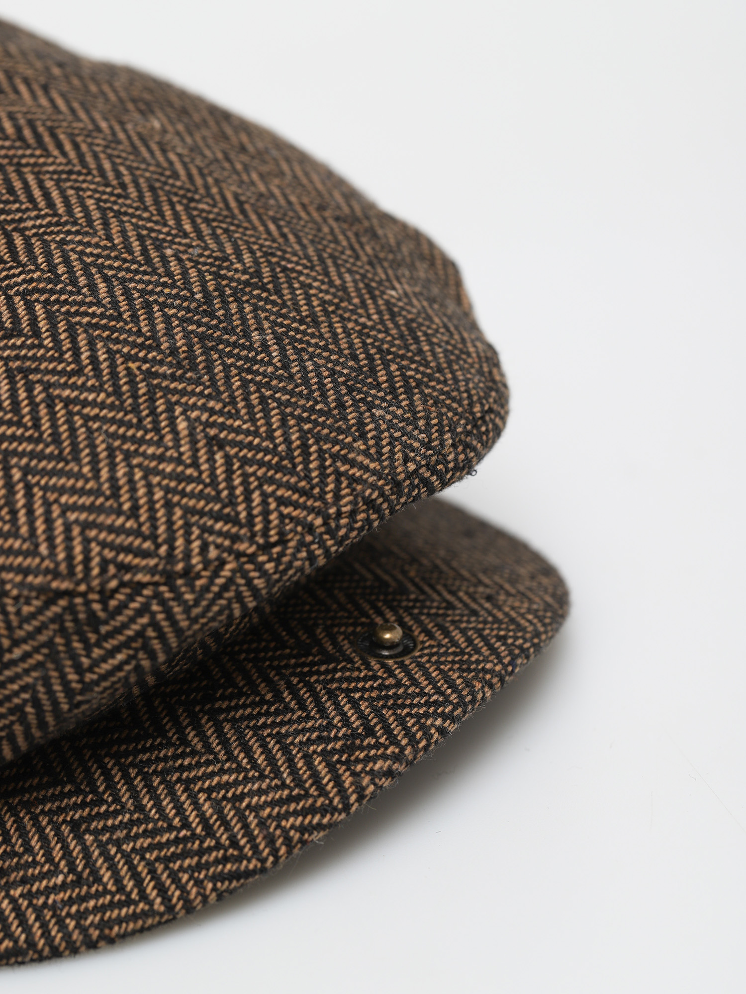 Klobúk so šiltom Brixton Hooligan Snap Cap (brown/khaki)