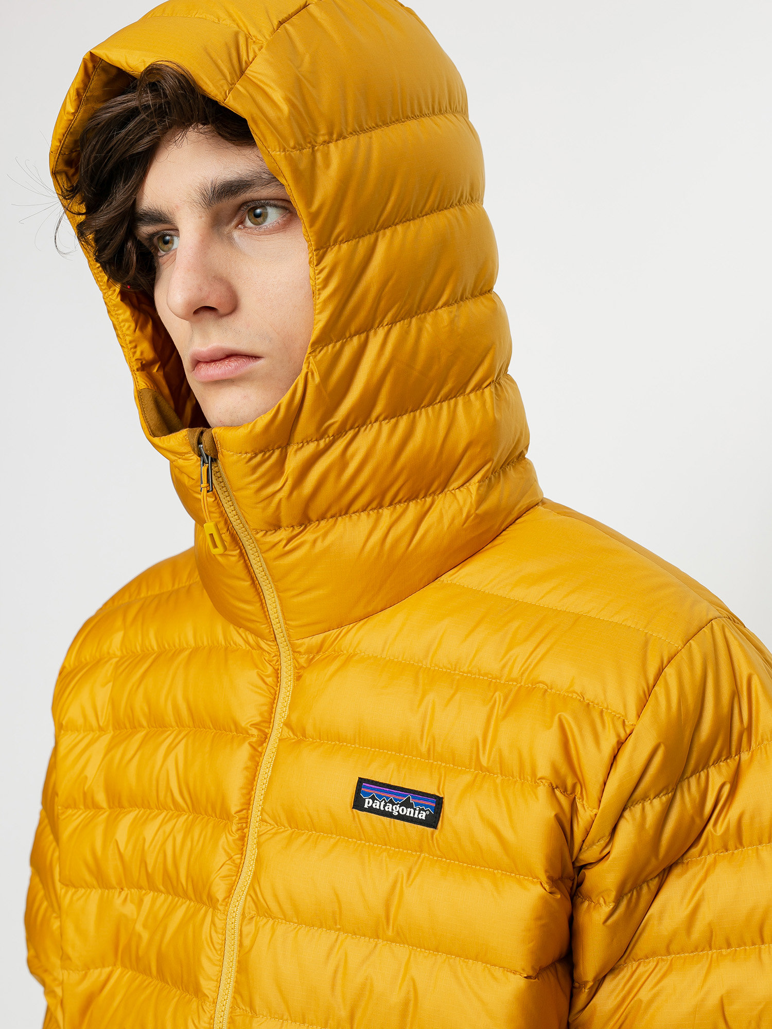 Bunda Patagonia Down Sweater HD (buckwheat gold)