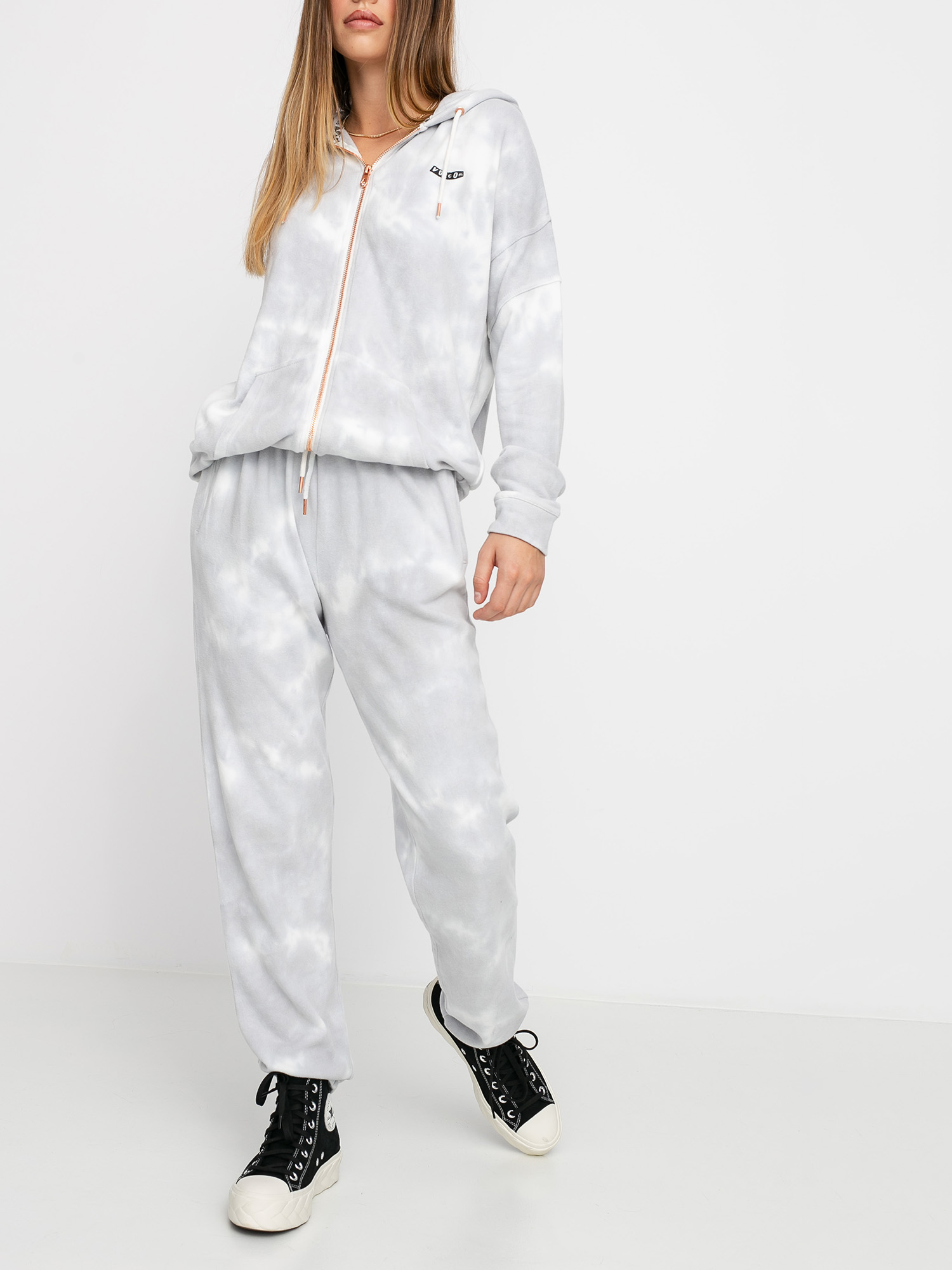 Nohavice Volcom Lil Fleece Wmn (multi)