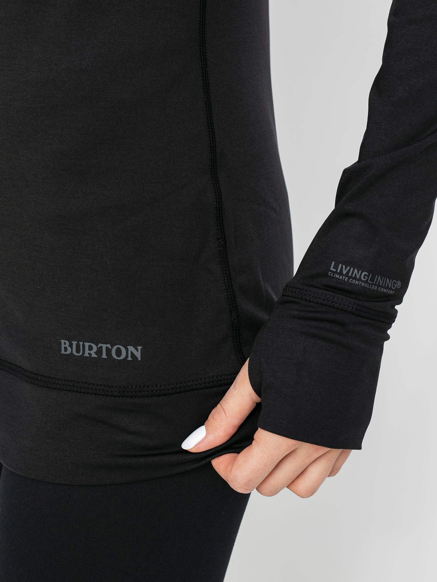 Dámsky Termotriko Burton Lightweight X Base Layer Crew (true black)