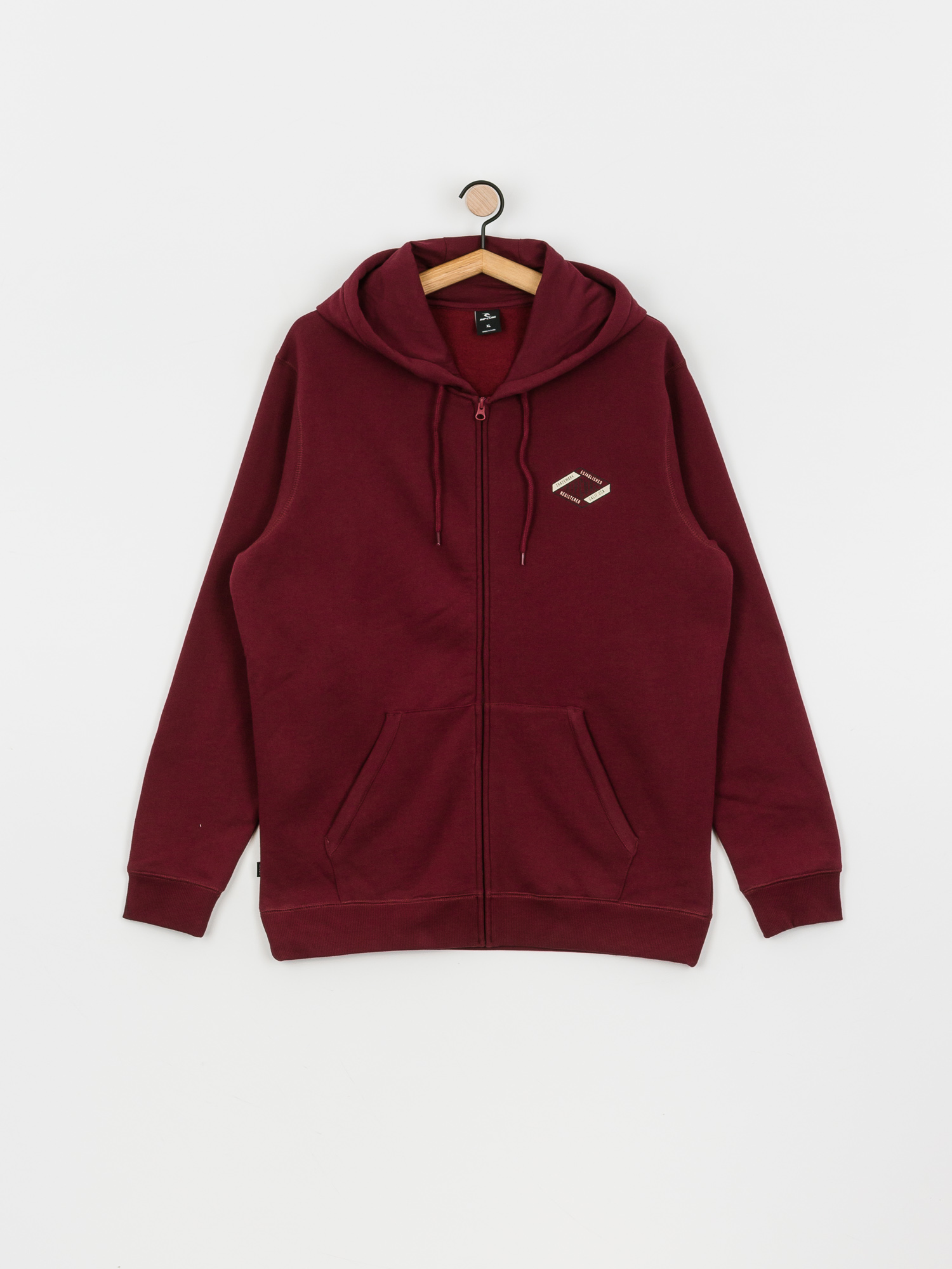 Mikina s kapucňou Rip Curl D'Ams HD (maroon)
