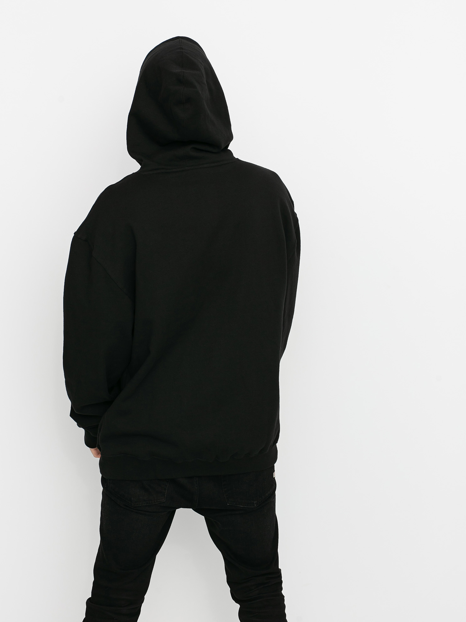 Mikina s kapucňou eS Main Block HD (black)