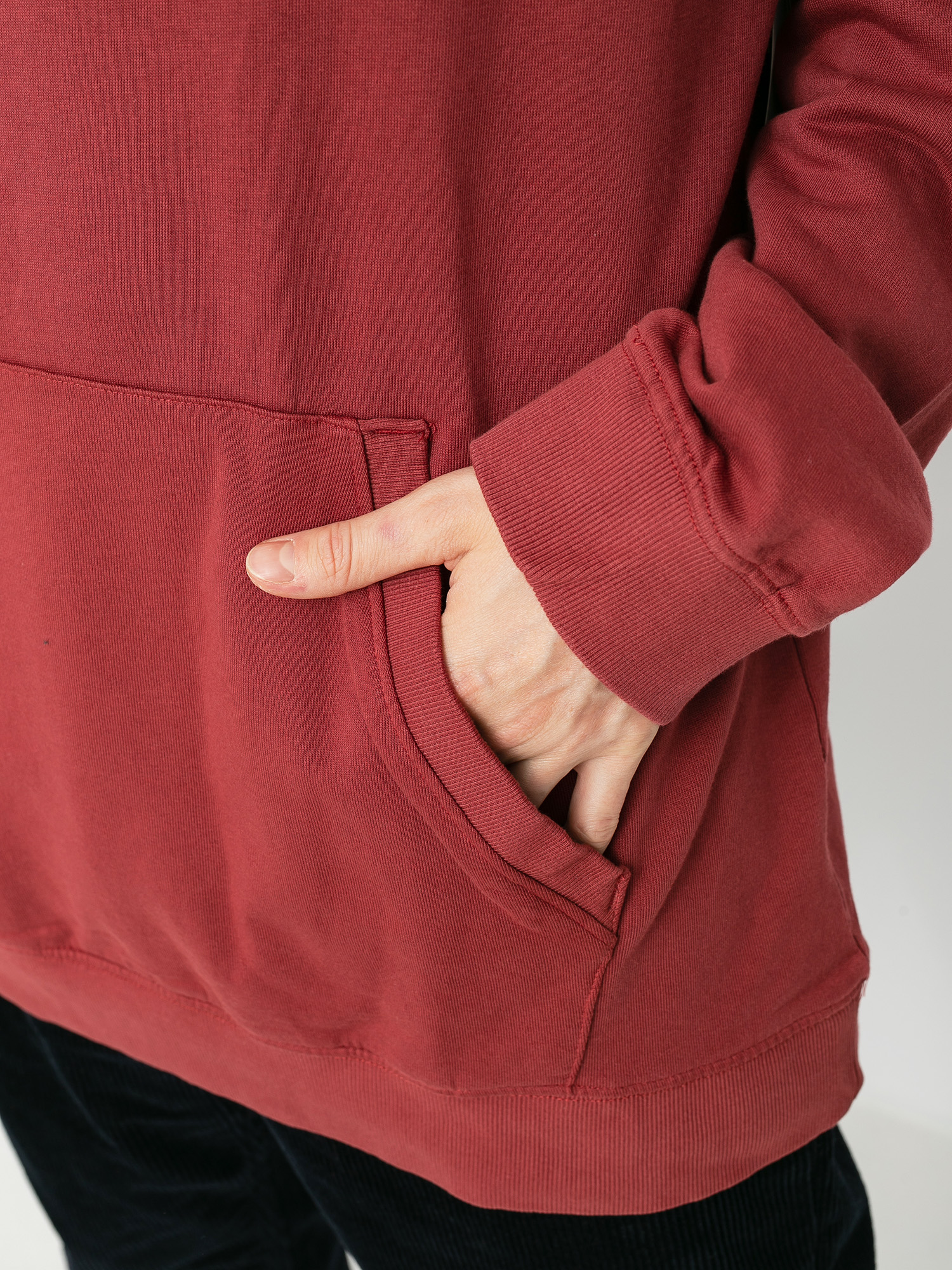 Mikina s kapucňou Rip Curl Original Surfers HD (washed red)