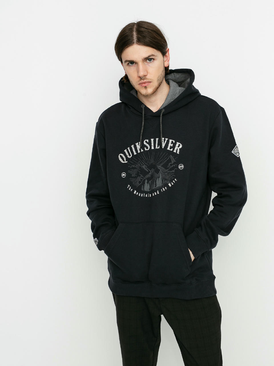 Termomikina  Quiksilver Big Logo Snow HD (true black)