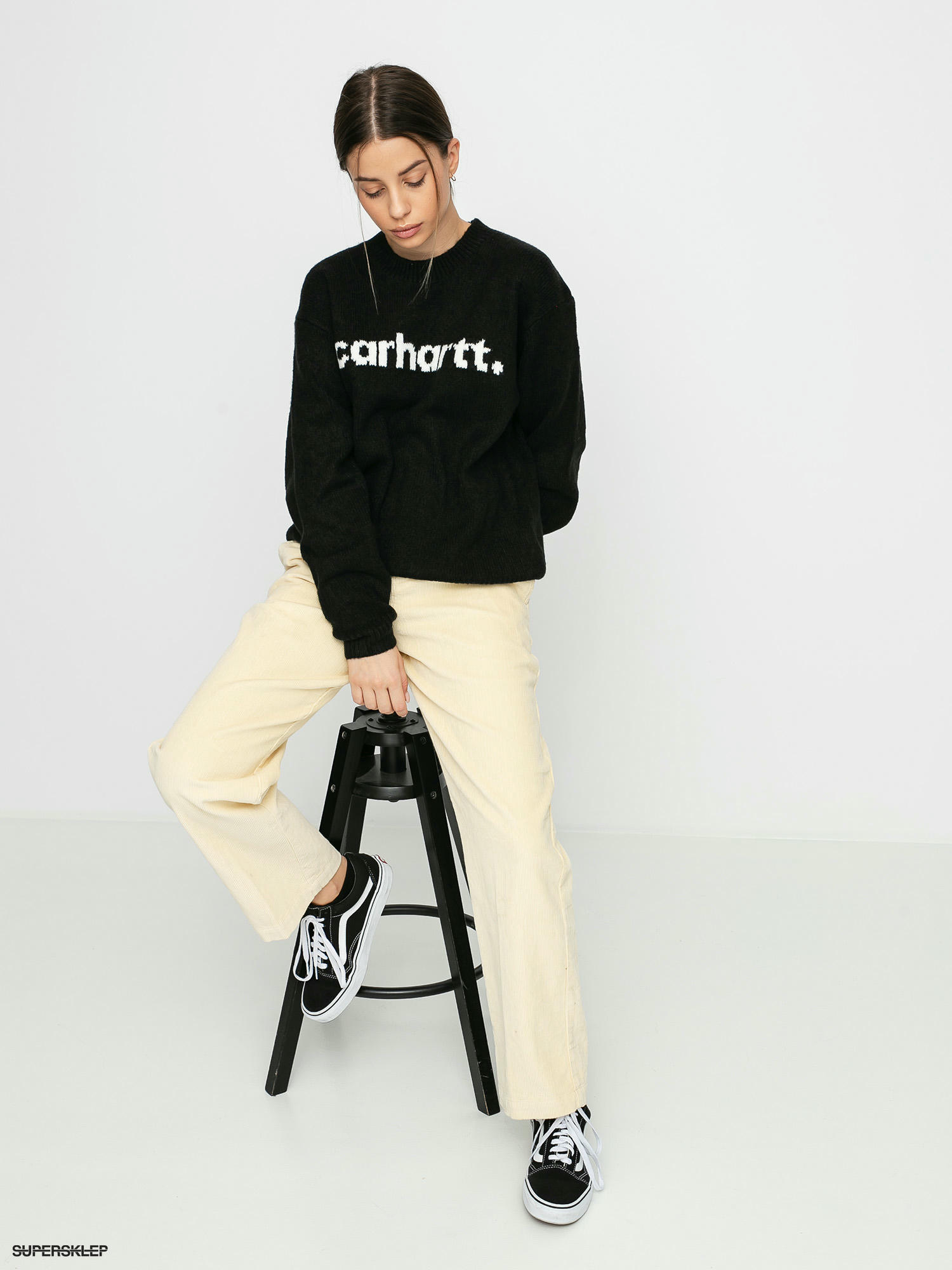 Carhartt discount typeface sweater