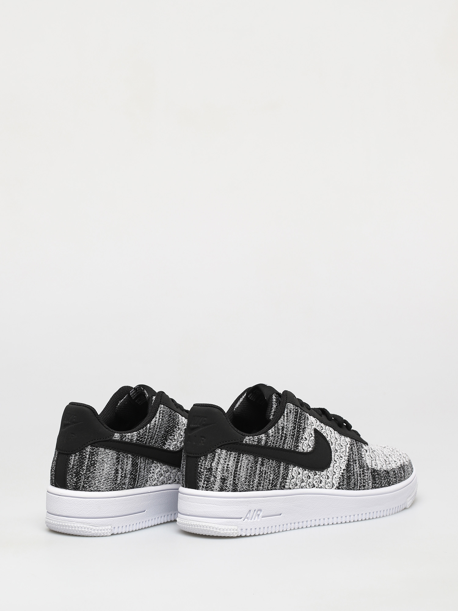 Topánky Nike Af1 Flyknit Low (black/pure platinum black white)