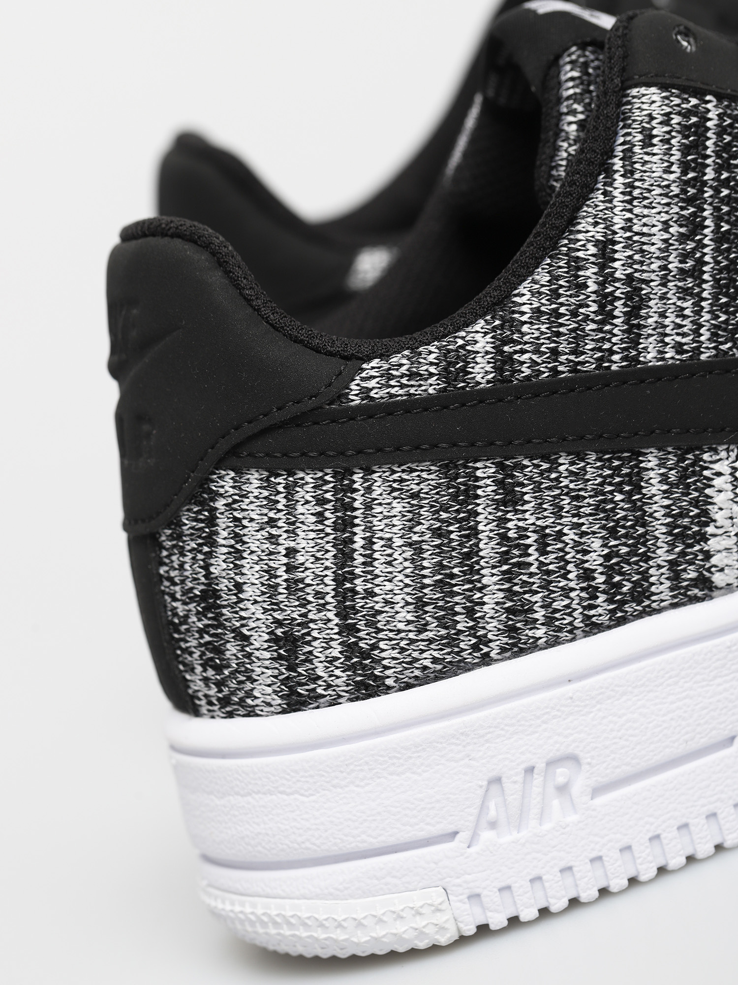 Topánky Nike Af1 Flyknit Low (black/pure platinum black white)