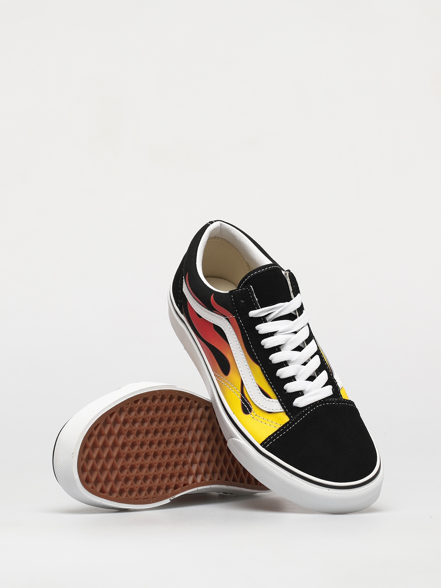 Topánky Vans Old Skool (flame/black/black/true white)