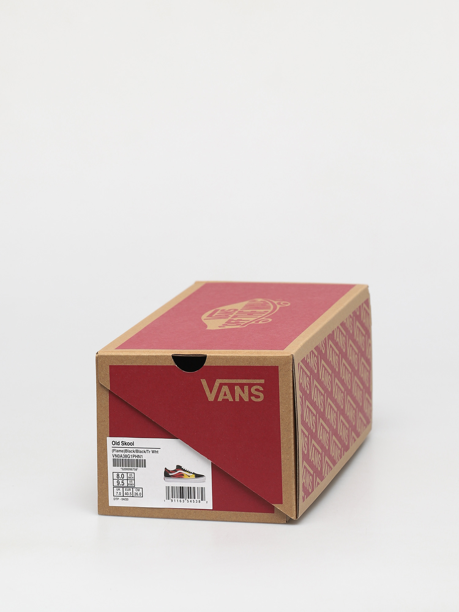 Topánky Vans Old Skool (flame/black/black/true white)