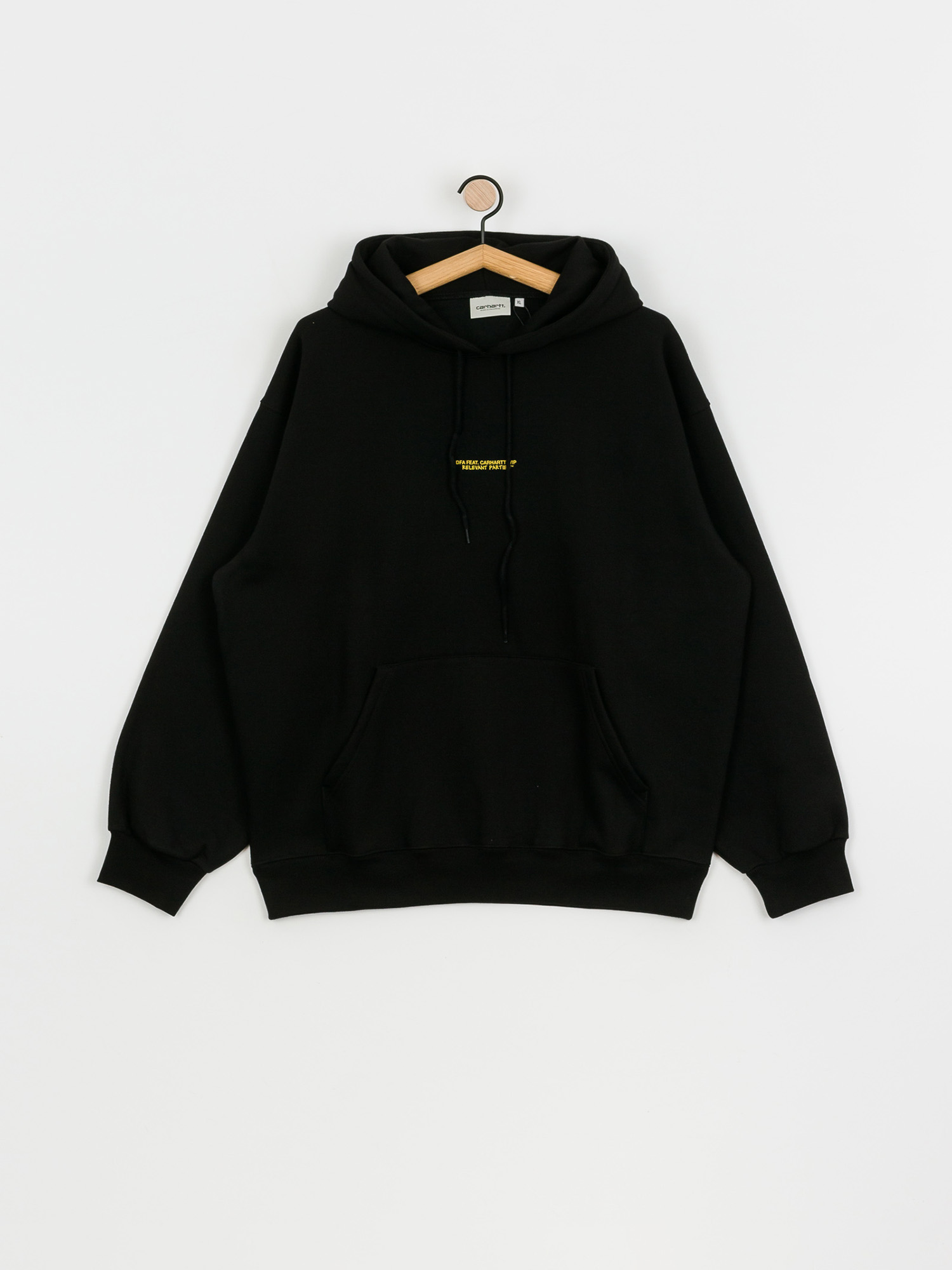 Mikina s kapucňou Carhartt WIP X Relevant Parties DFA HD (black)