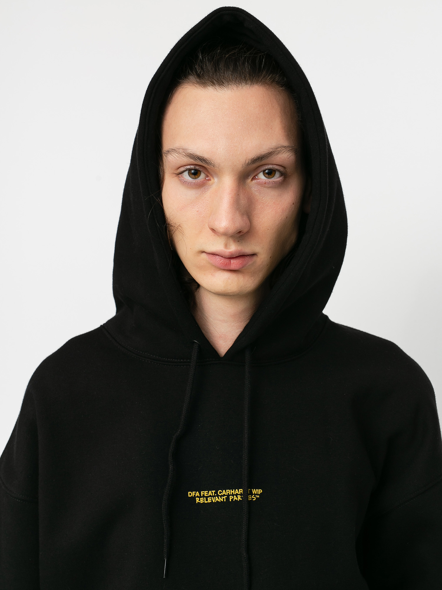 Mikina s kapucňou Carhartt WIP X Relevant Parties DFA HD (black)