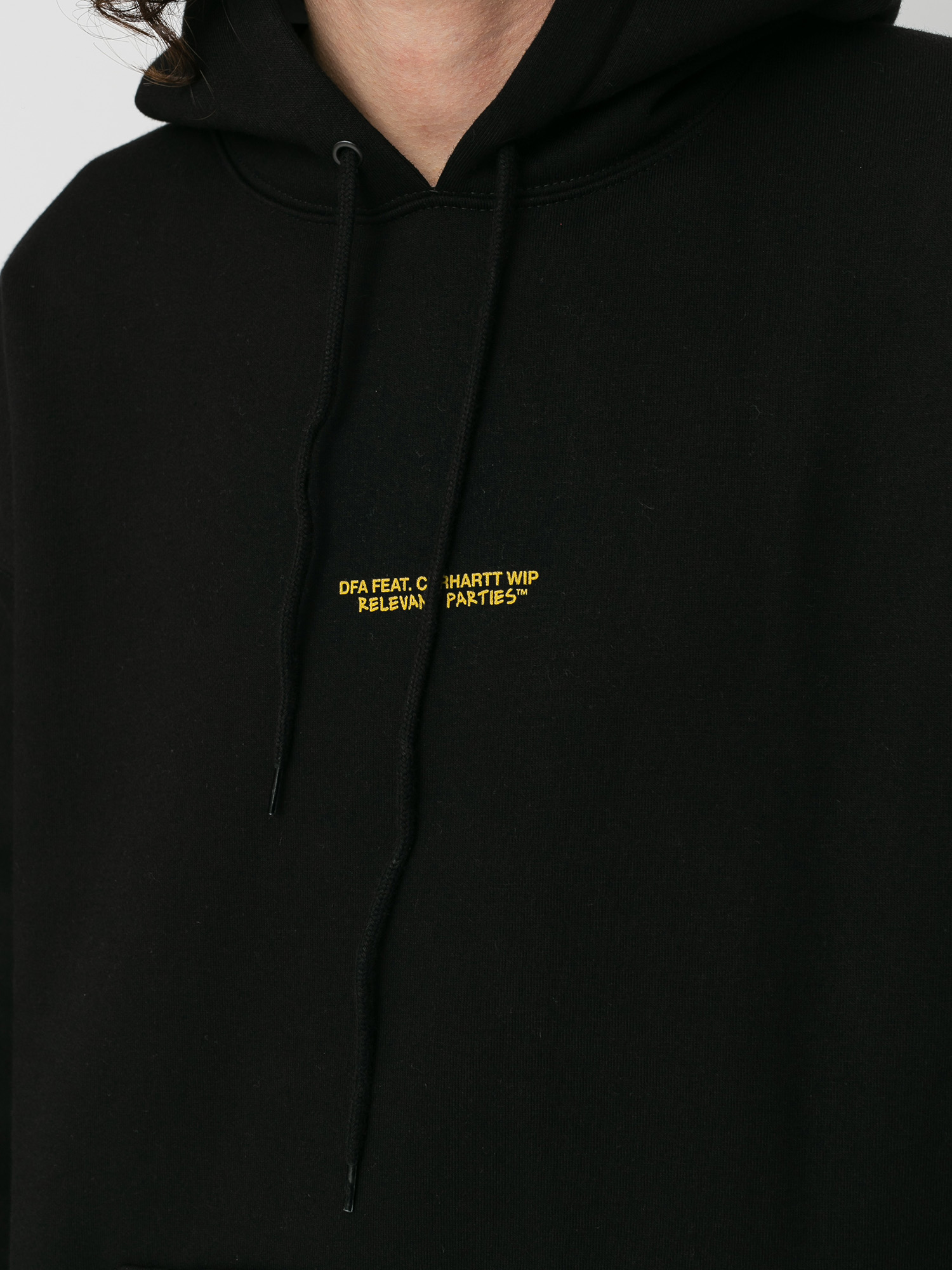 Mikina s kapucňou Carhartt WIP X Relevant Parties DFA HD (black)