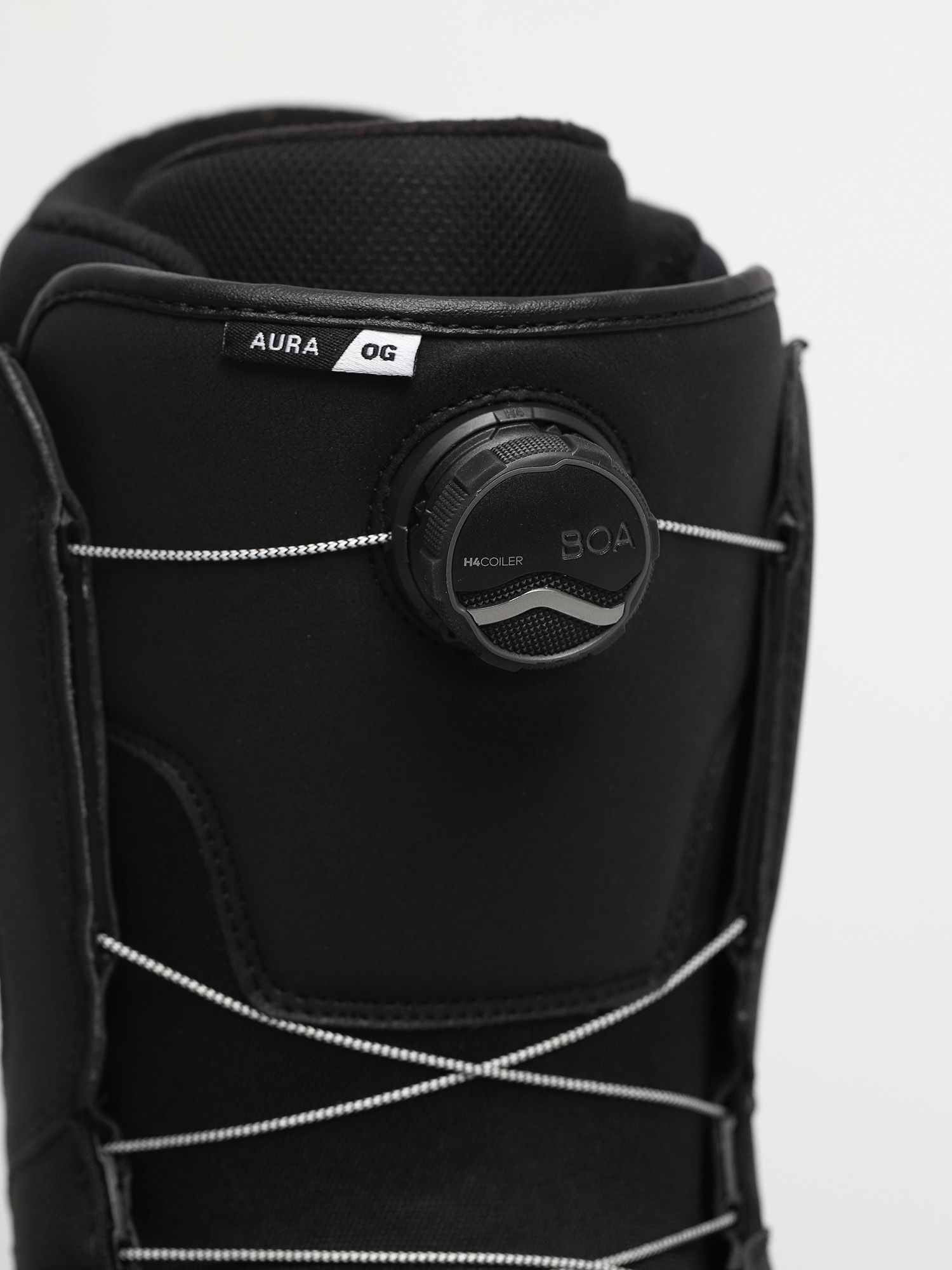 Pánske Obuv na snowboard Vans Aura Og (black/white)