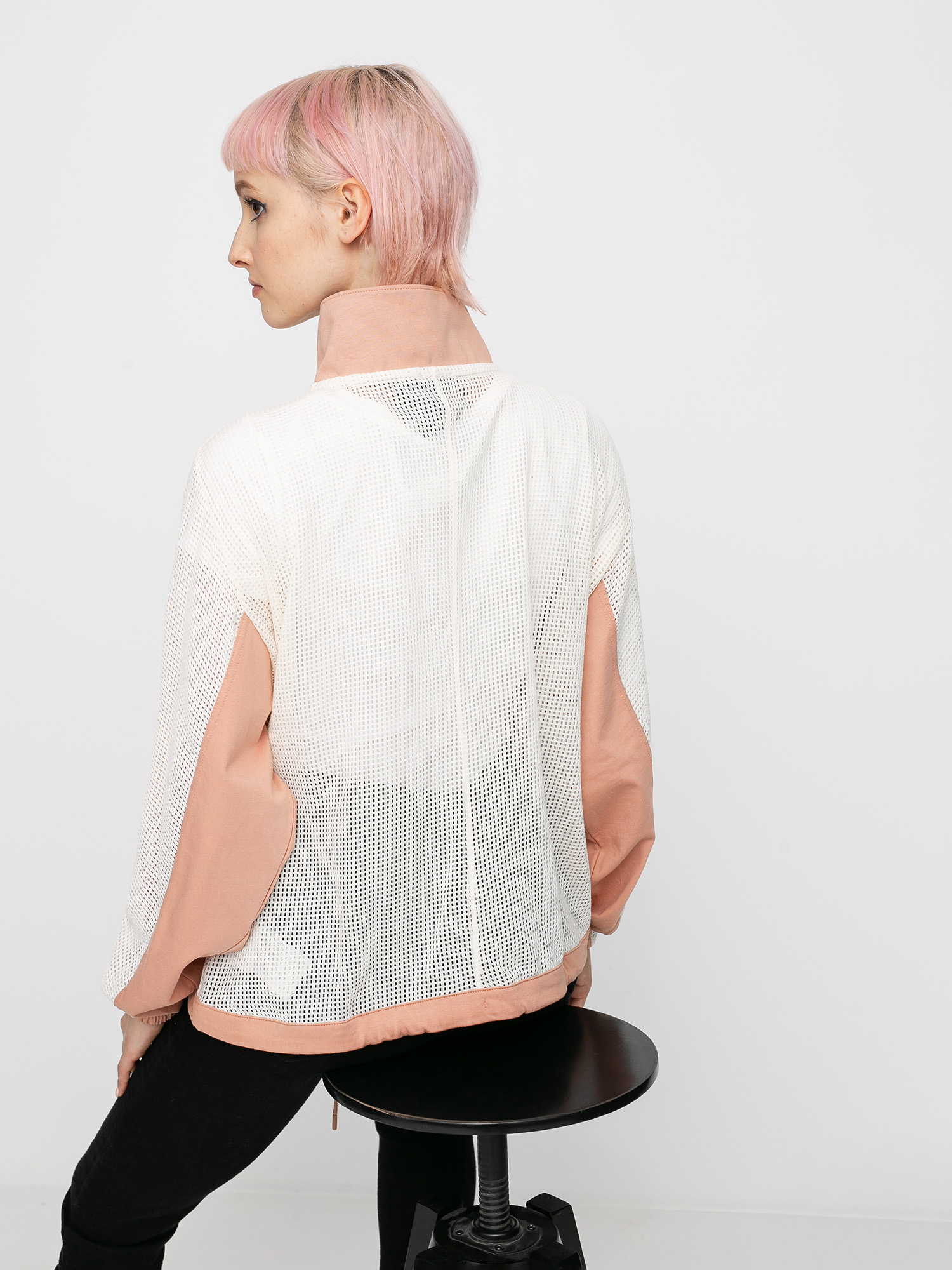 Mikina Nike Jkt Mesh Wmn (rose gold/pale ivory/pale ivory)