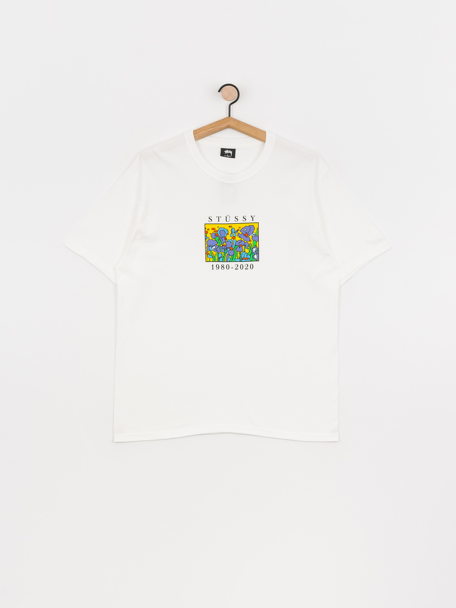 Tričko Stussy Irises (white)