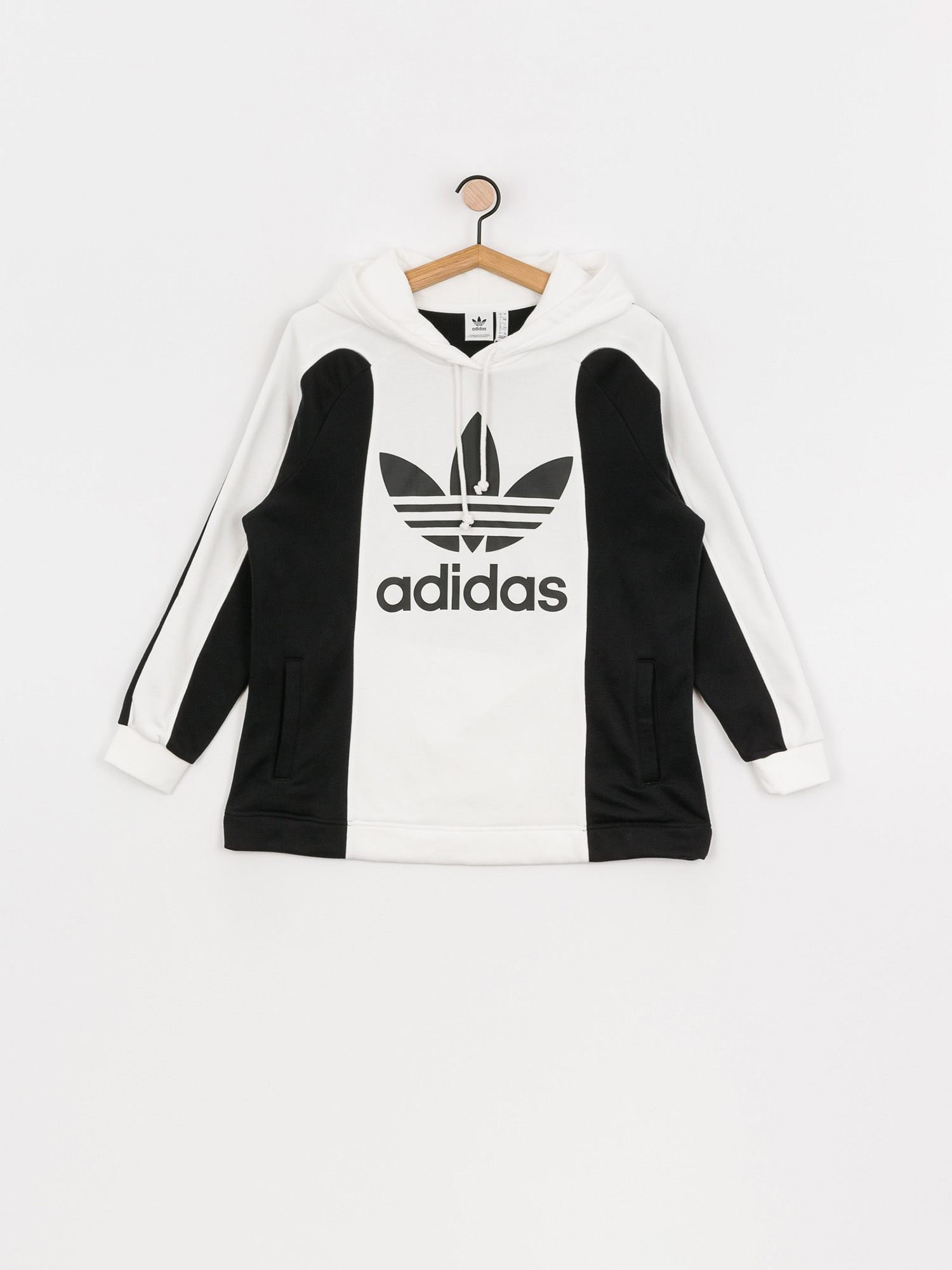 Mikina adidas Originals Hoodie Wmn (white/black)