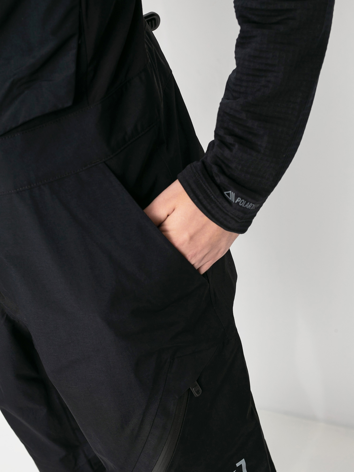 Pánske Snowboardové nohavice Burton Ak Gore Tex Cyclic Bib (true black)