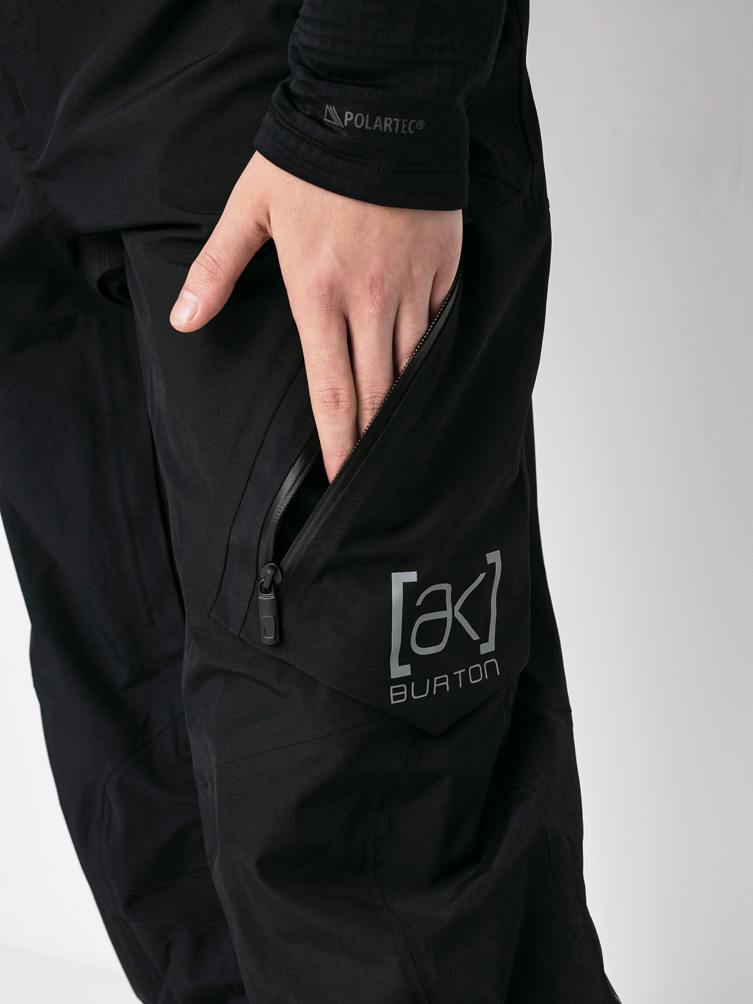 Pánske Snowboardové nohavice Burton Ak Gore Tex Cyclic Bib (true black)