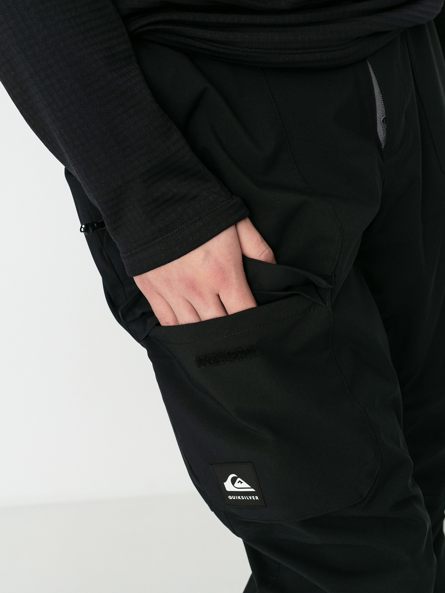 Pánske Snowboardové nohavice Quiksilver Utility (true black)