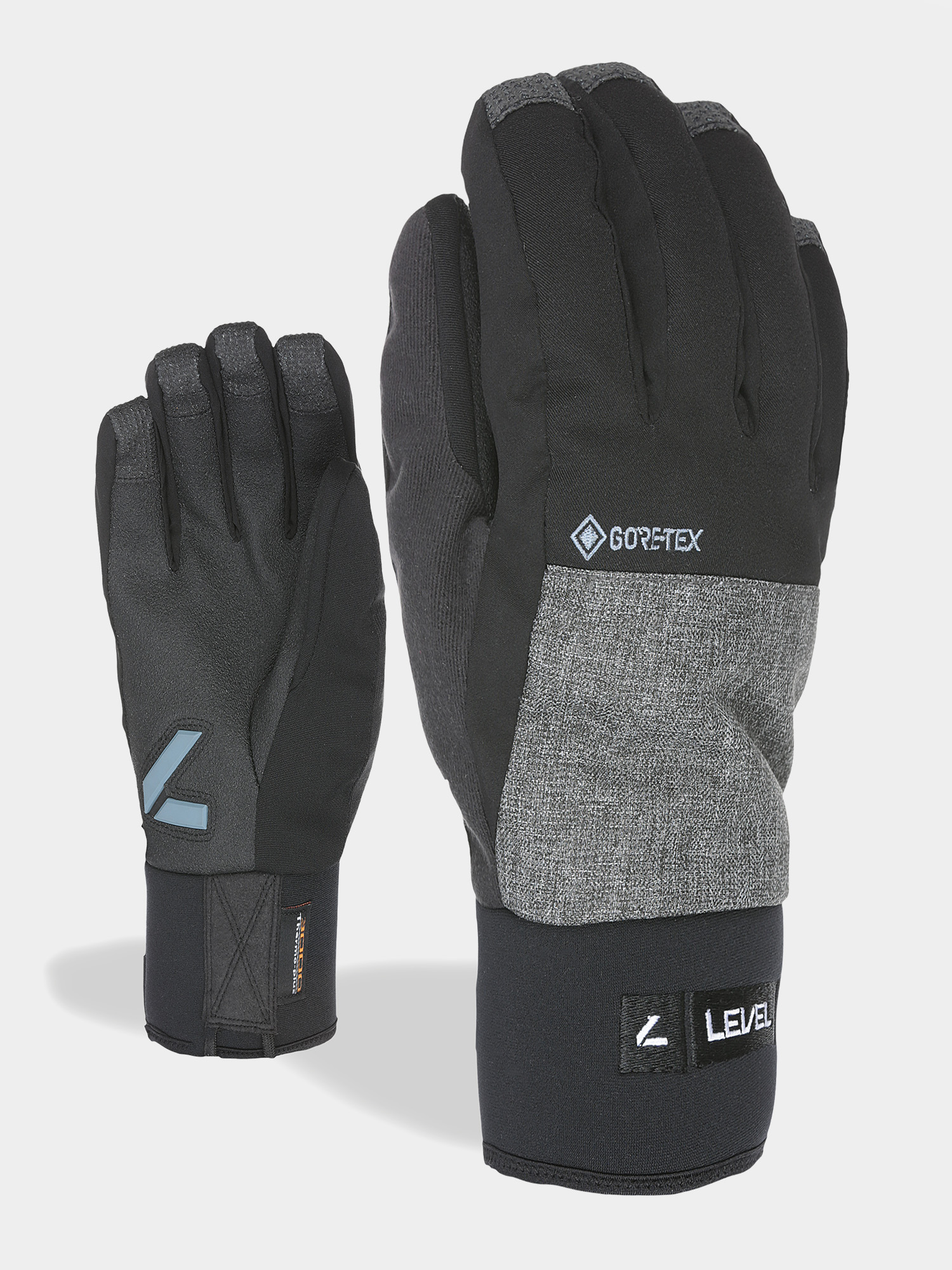 Rukavice Level Matrix Gore Tex (black grey)