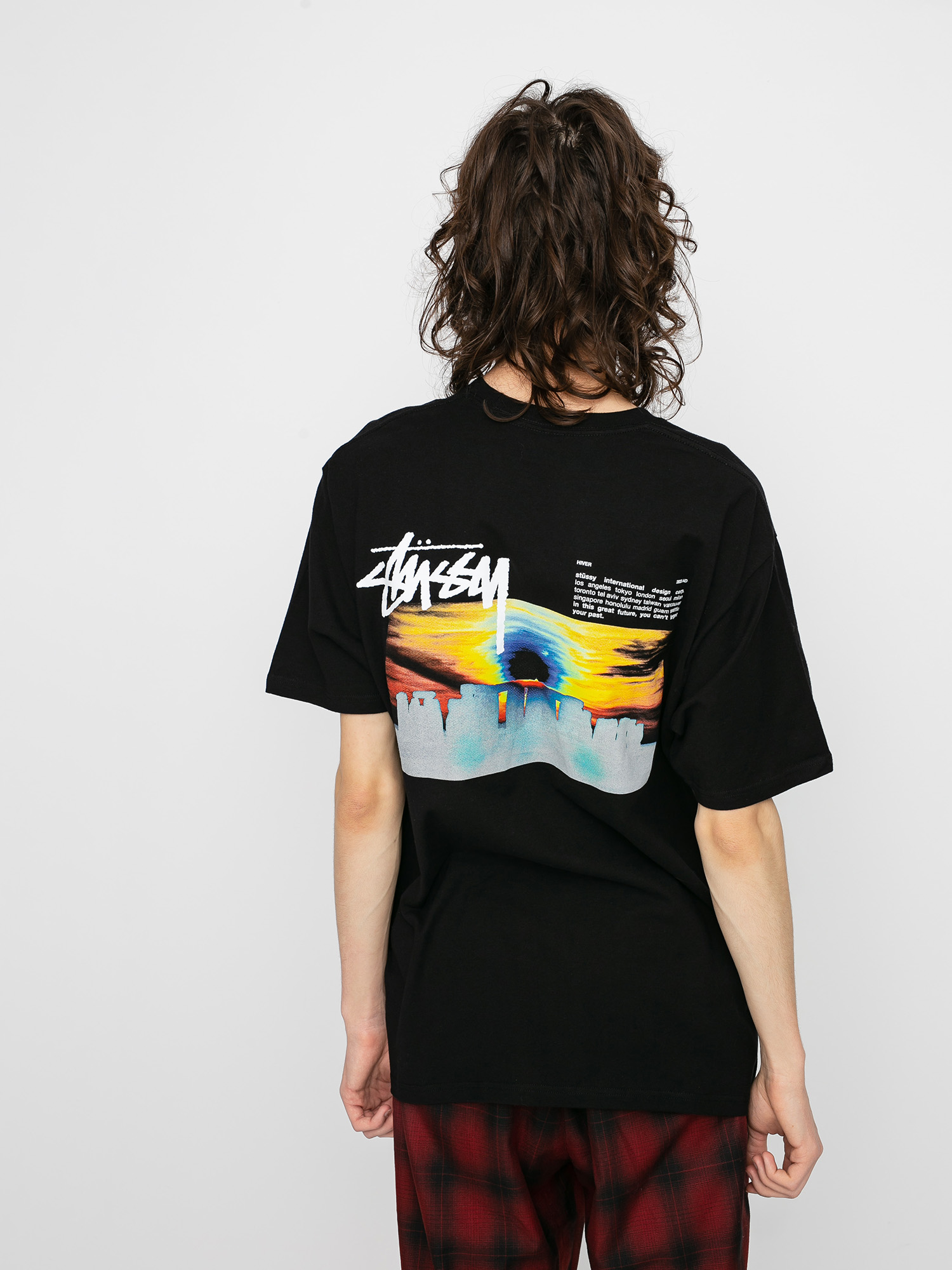 Tričko Stussy Stonehenge (black)