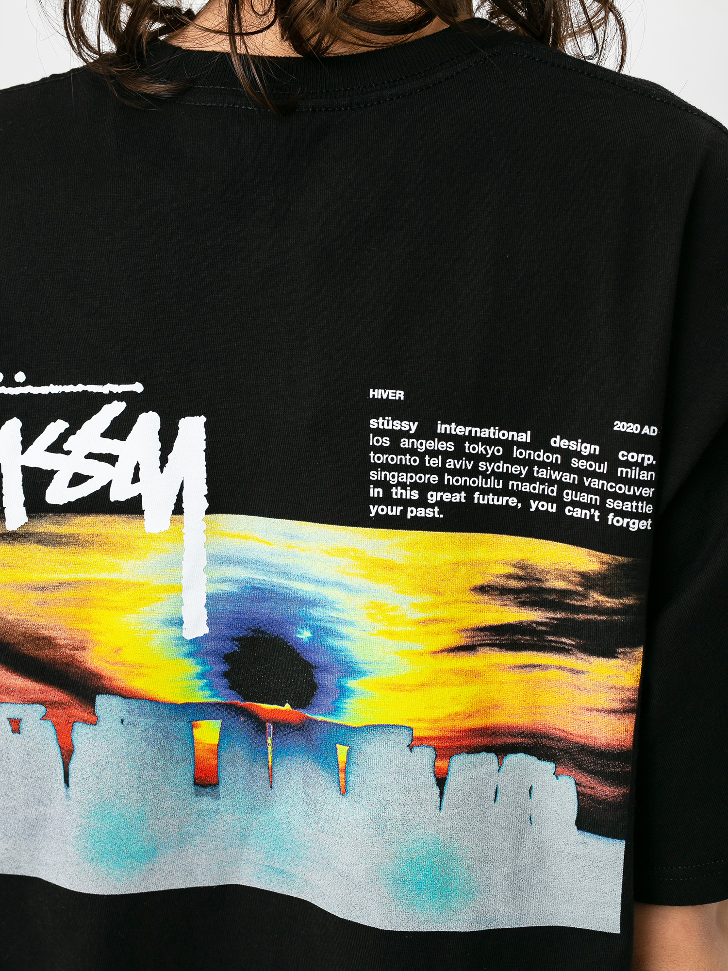 Tričko Stussy Stonehenge (black)