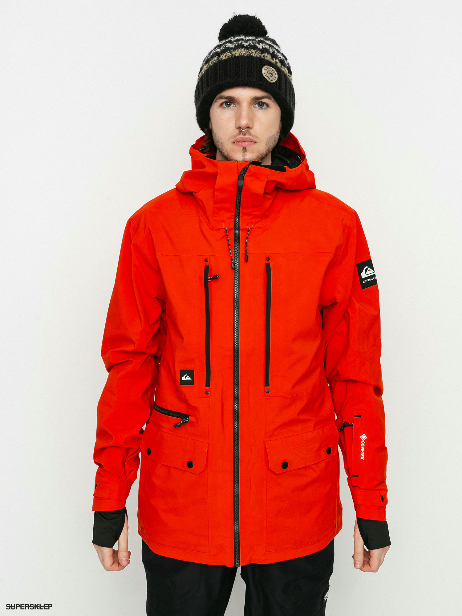 Snowboardová bunda Quiksilver Black Alder 2L Gore-Tex (pureed pumpkin)