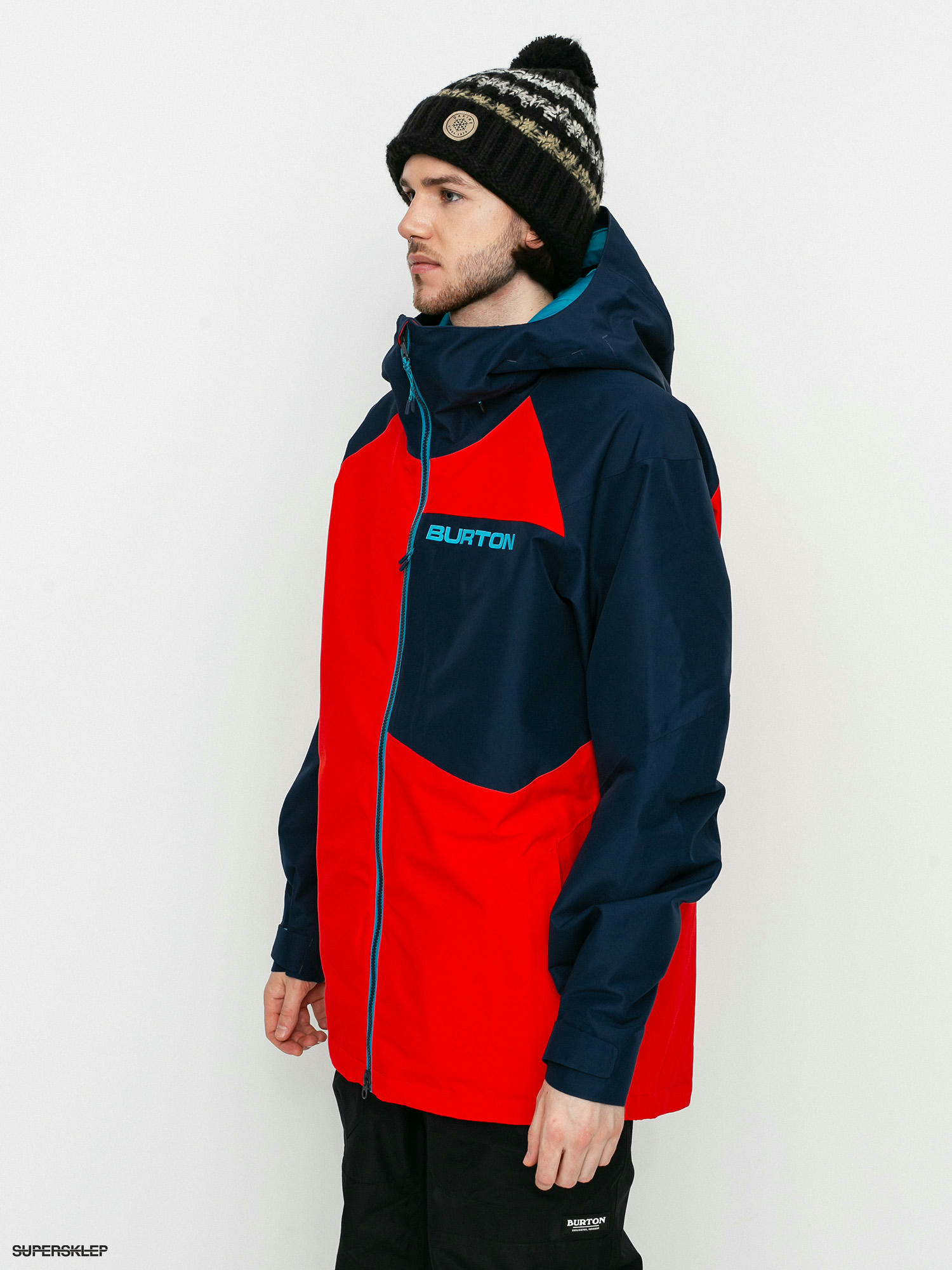 Snowboardov bunda Burton Gore Tex Radial Insulated flame scarlet