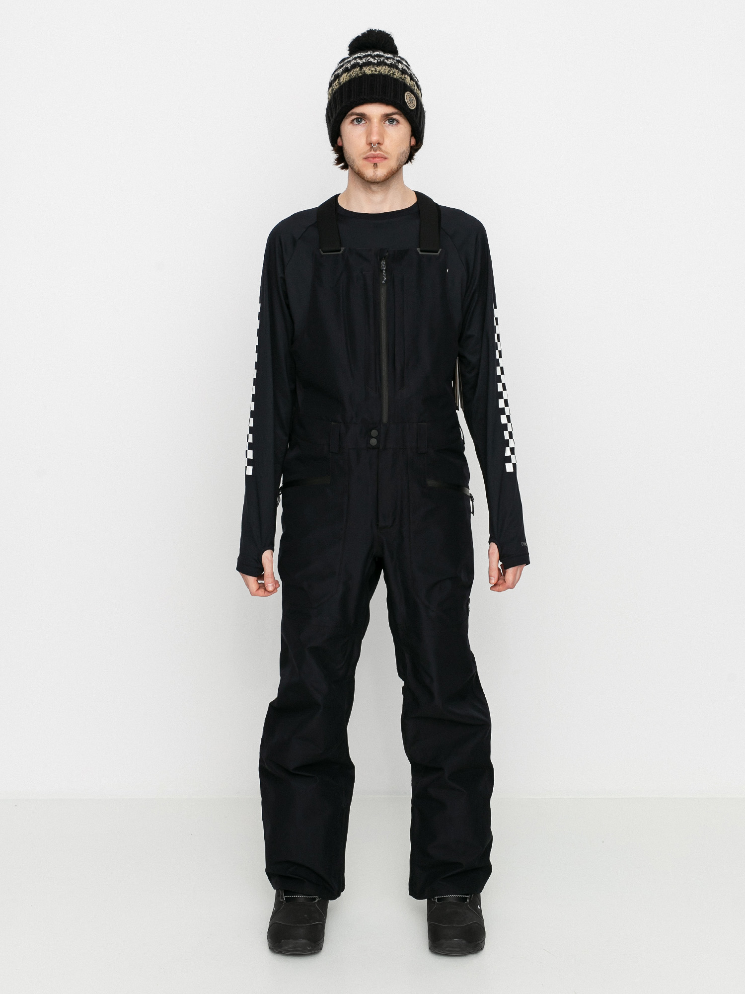 Pánske Snowboardové nohavice Burton Gore Tex Reserve Bib (true black)