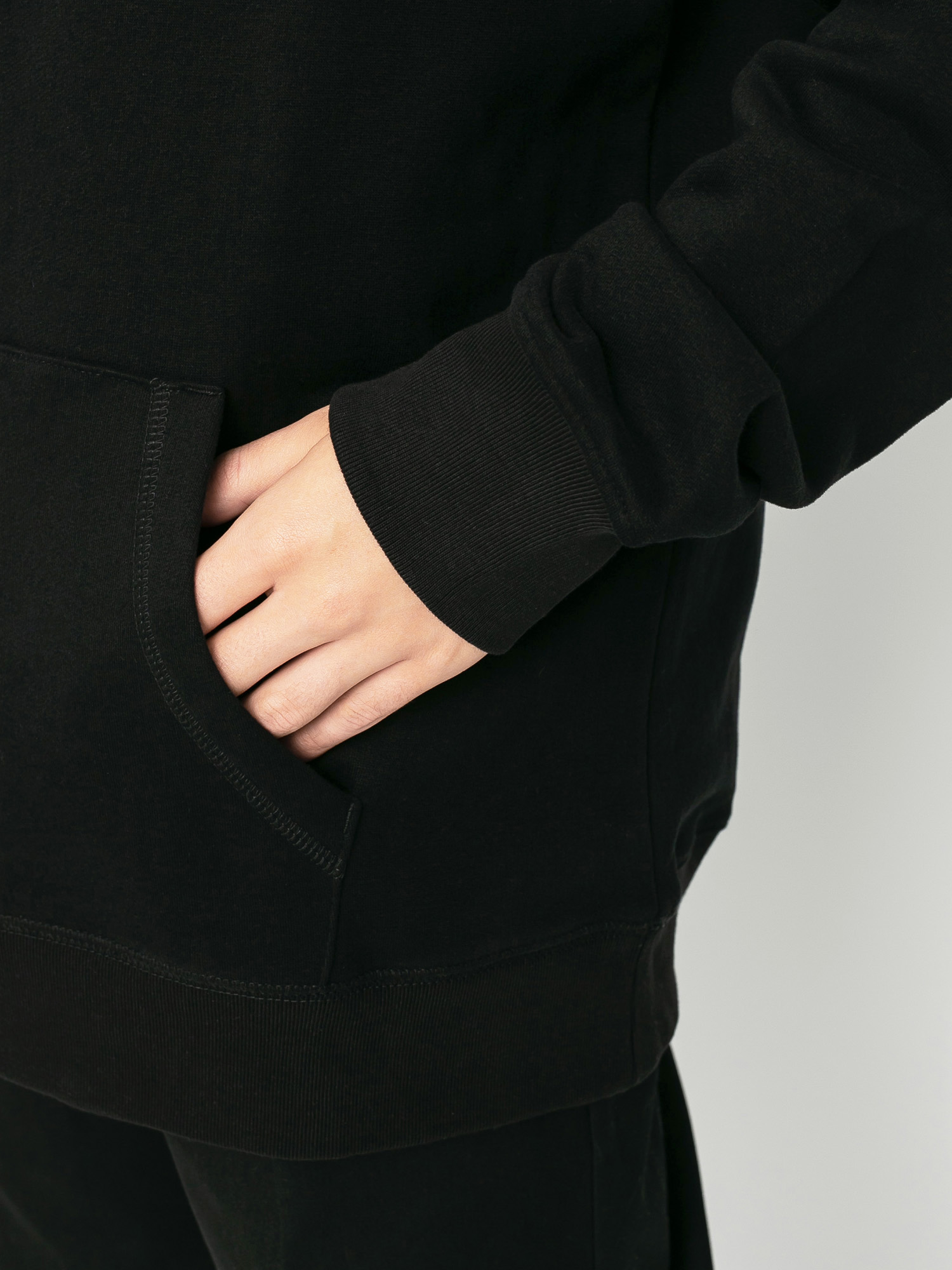 Mikina s kapucňou Malita Fck Covid HD (black)