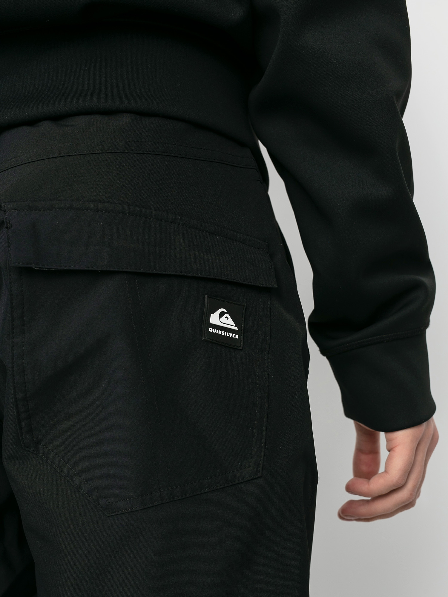 Pánske Snowboardové nohavice Quiksilver Estate (true black)