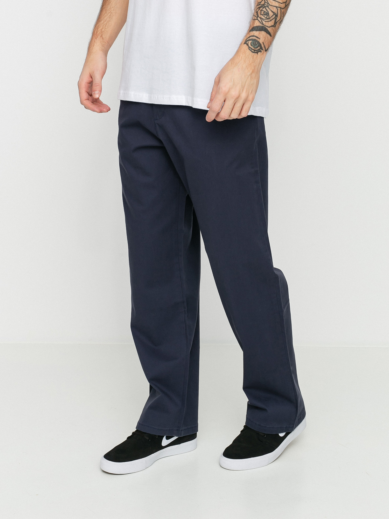 Nohavice Malita Chino Log Sl (navy)