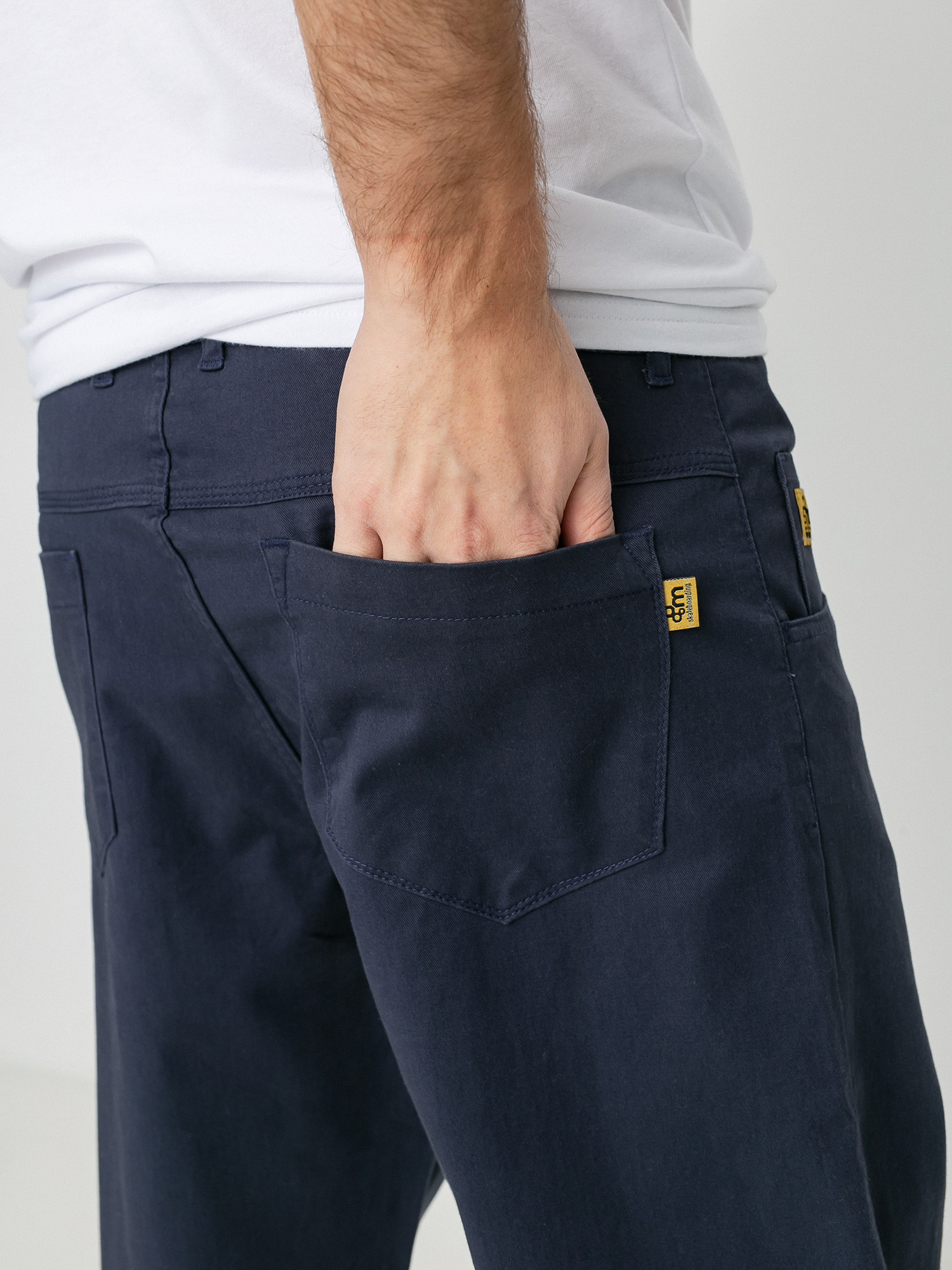 Nohavice Malita Chino Log Sl (navy)