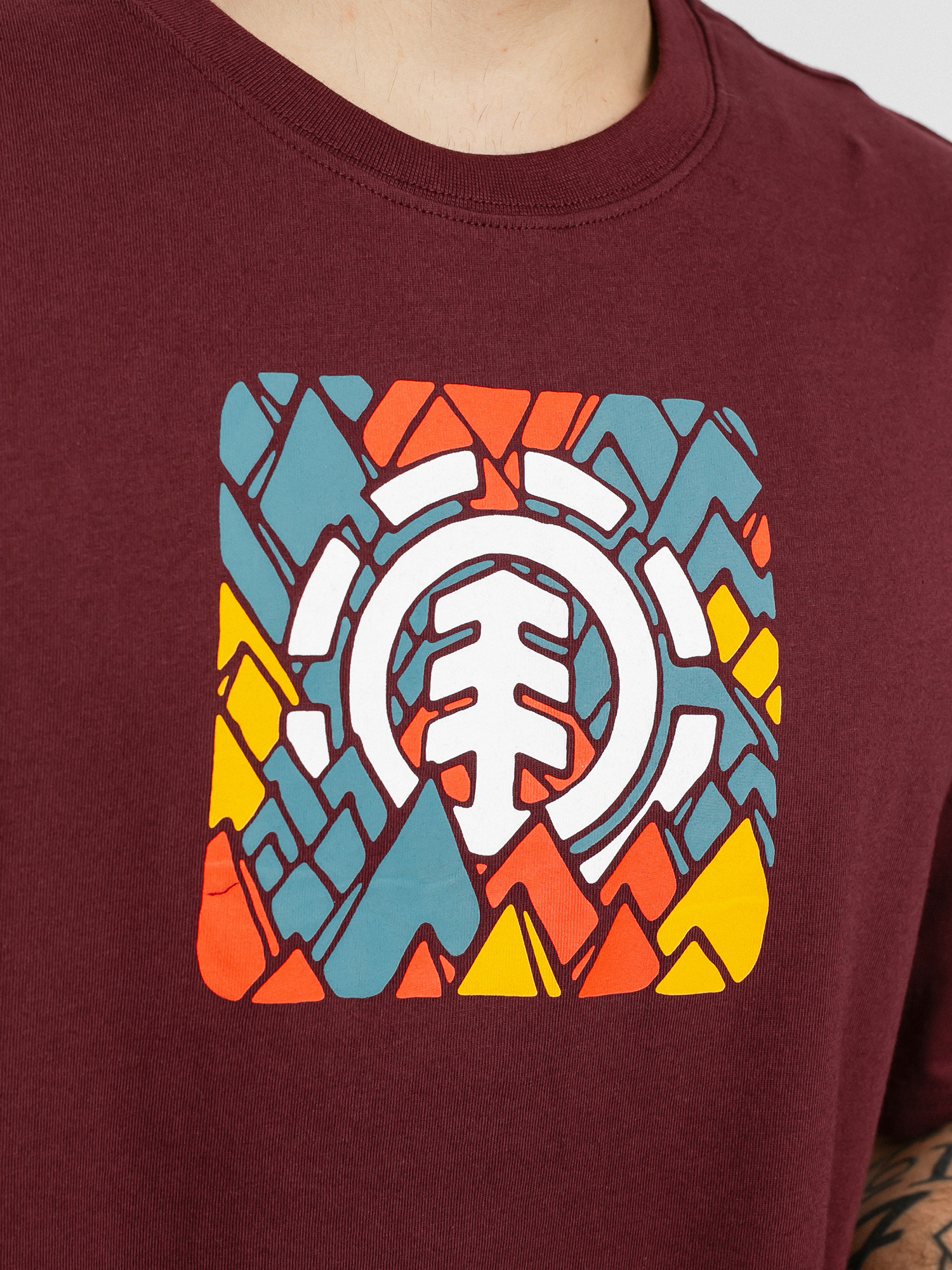 Tričko Element Palette (vintage red)