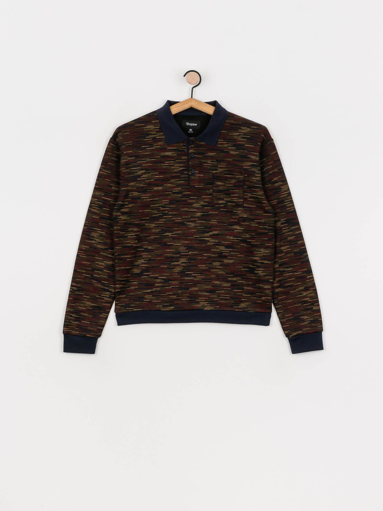 brixton cypher polo sweater