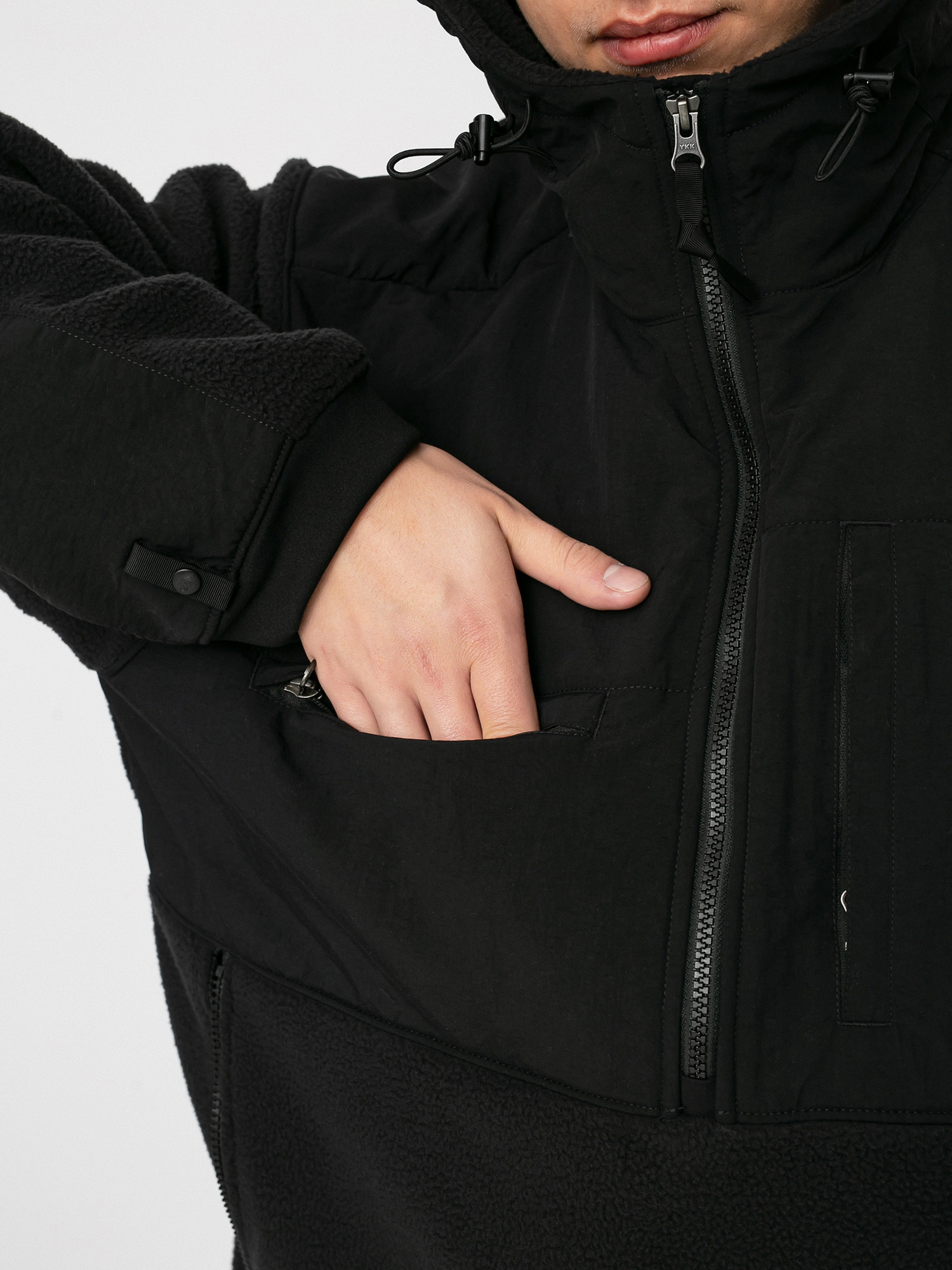 Pánsky Flísová mikina The North Face Denali 2 Anorak (tnf black)