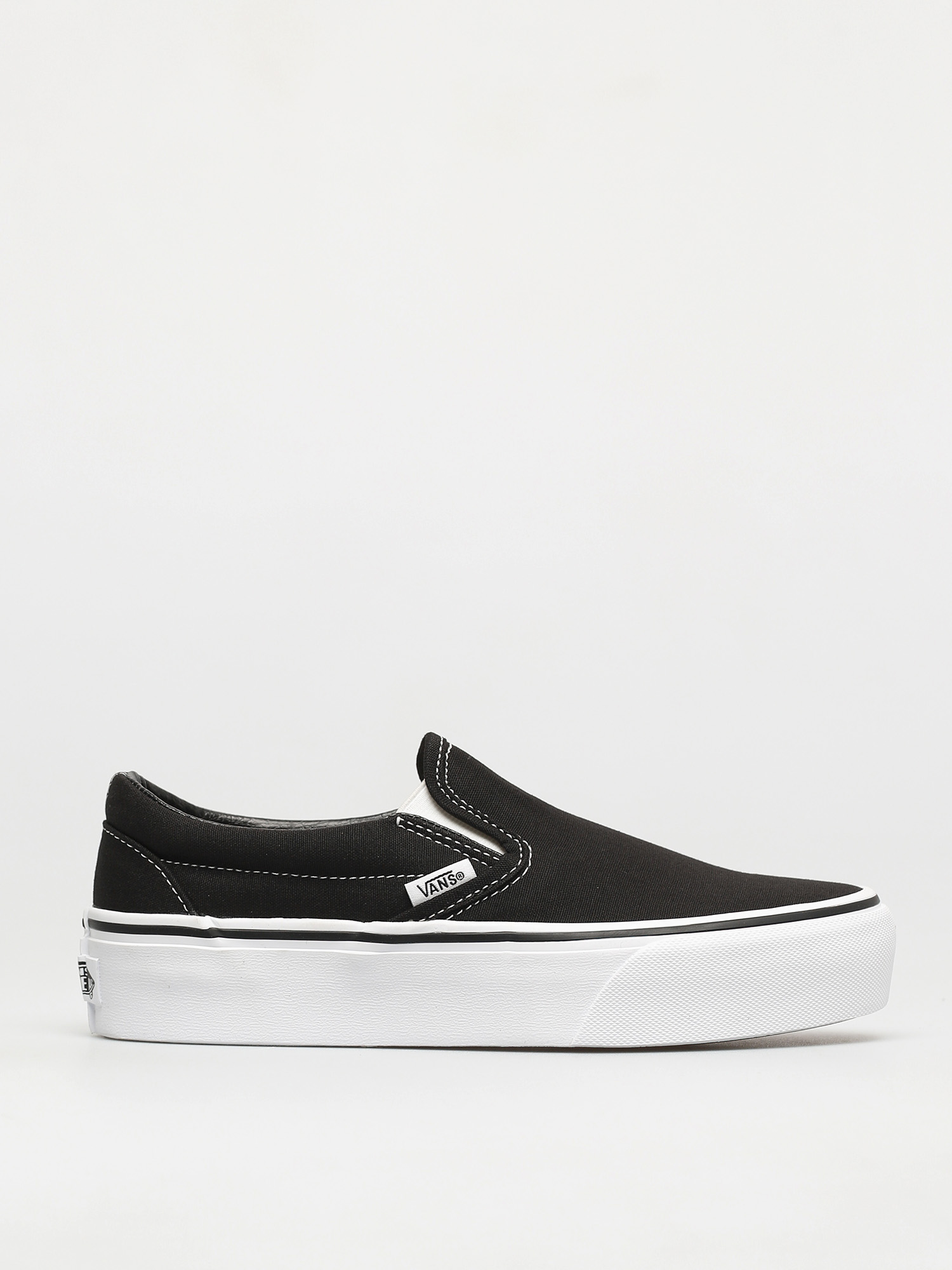 Topánky Vans Classic Slip On Platform (black)