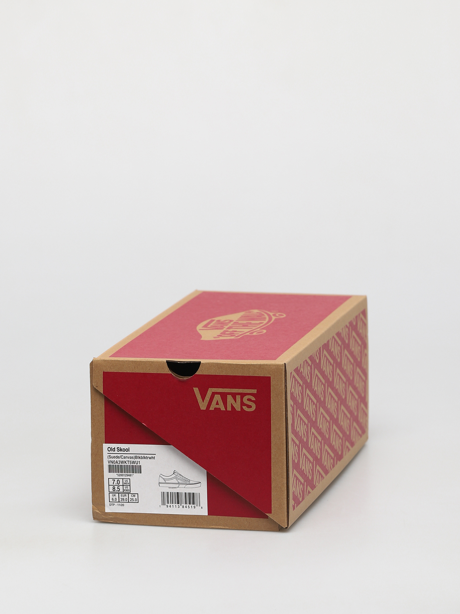 Topánky Vans Old Skool (suede/canvas black/black/true white)