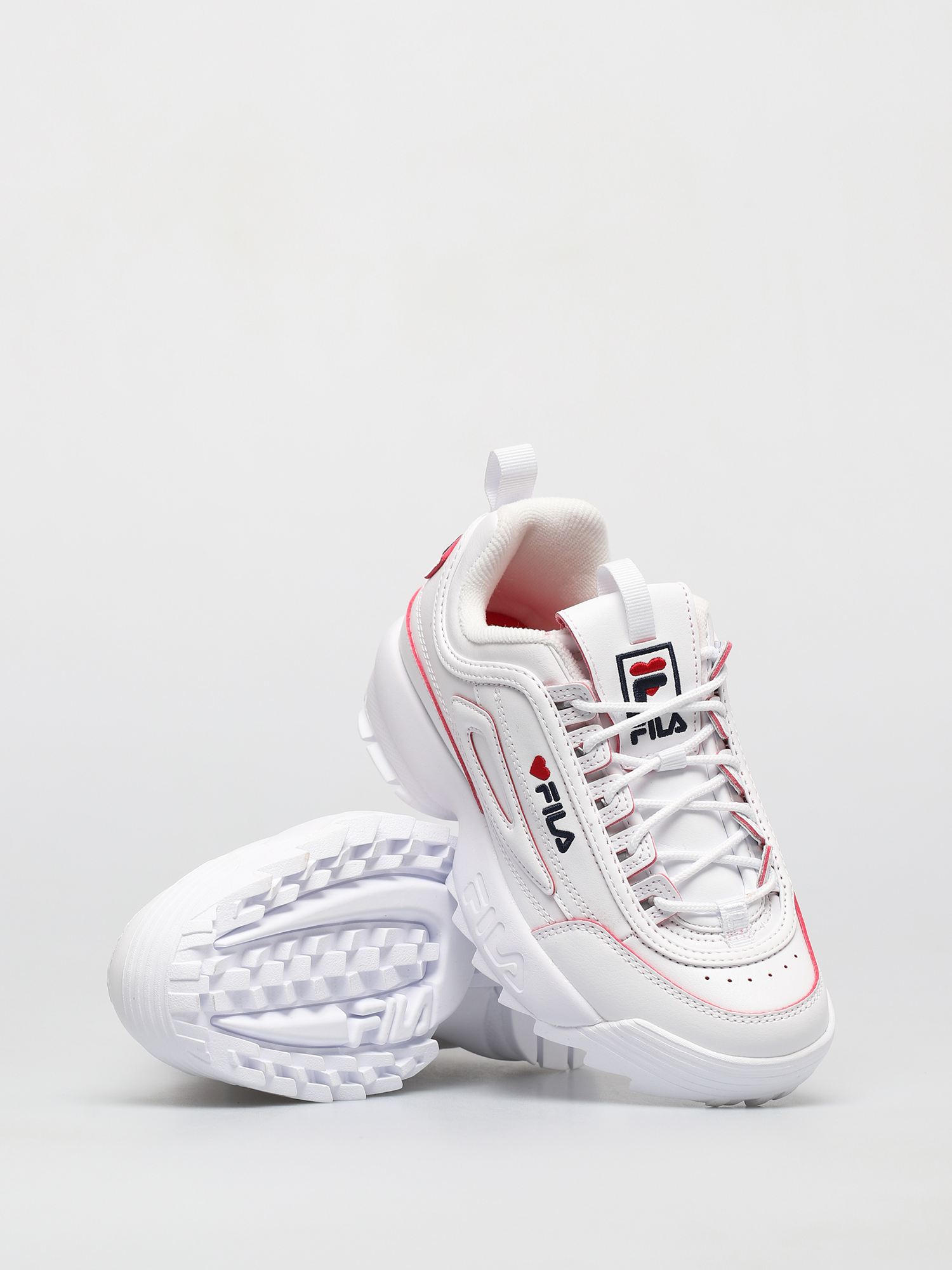 Topánky Fila Disruptor V Day Wmn (white/fila red)